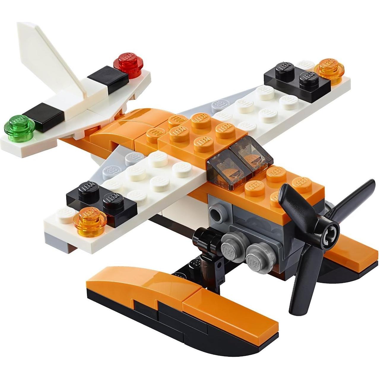 LEGO Creator Hidroavión 3-en-1 con Flotadores y Hélice