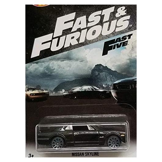 Hot Wheels Nissan Skyline Negro Die-Cast Exclusivo 2018