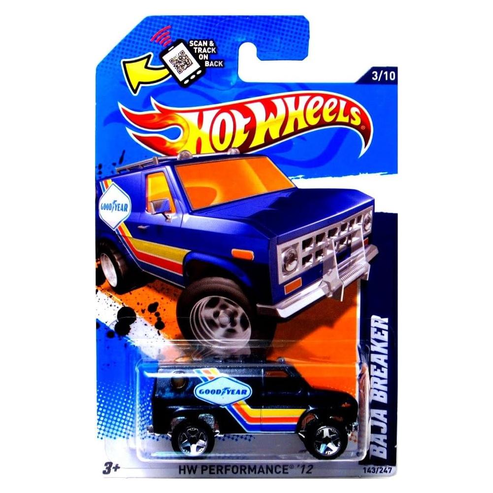 Hot Wheels Baja Breaker 2012 Azul Metalizado 1:64