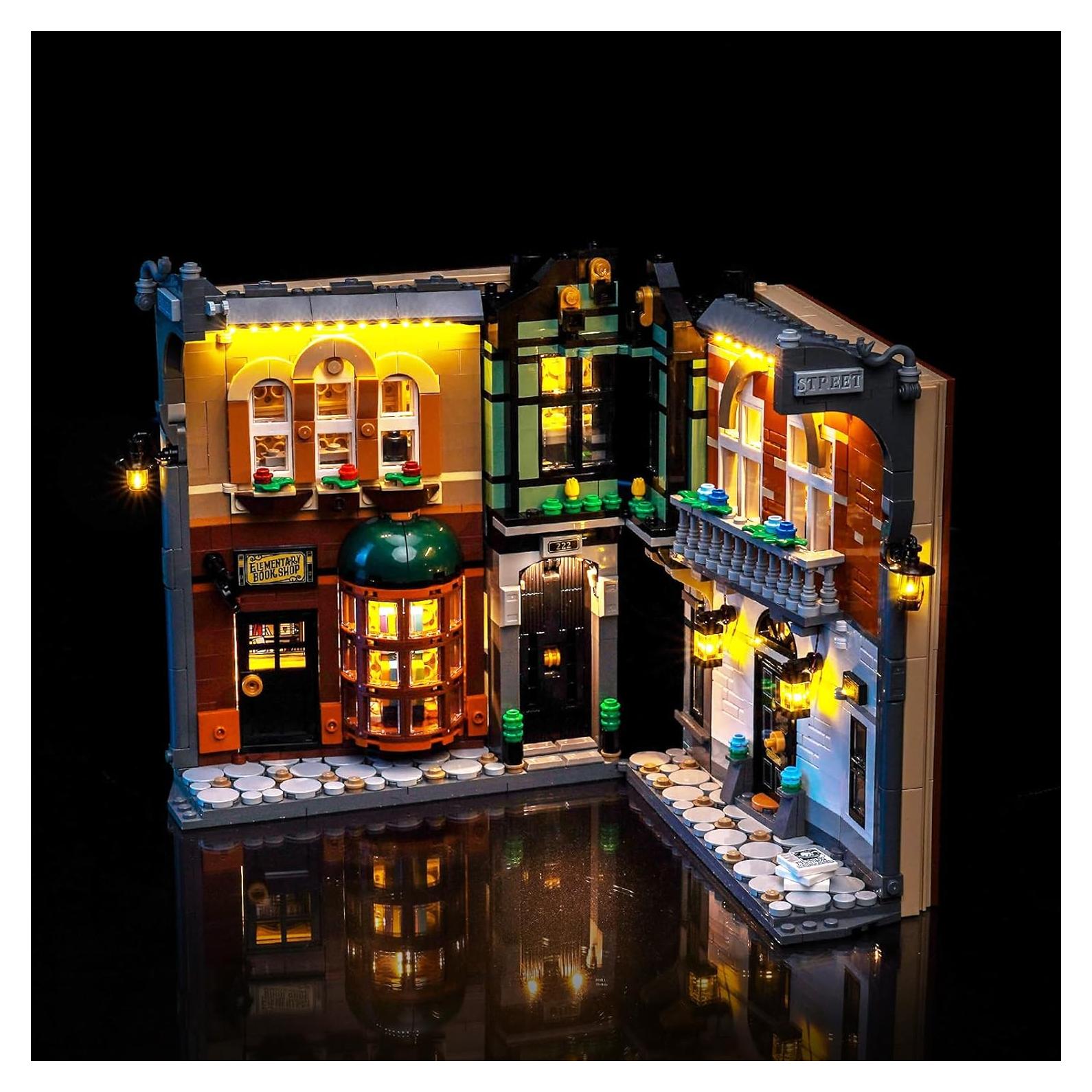 Luz LED BrickBling Compatible con Lego 10351 Sherlock Holmes