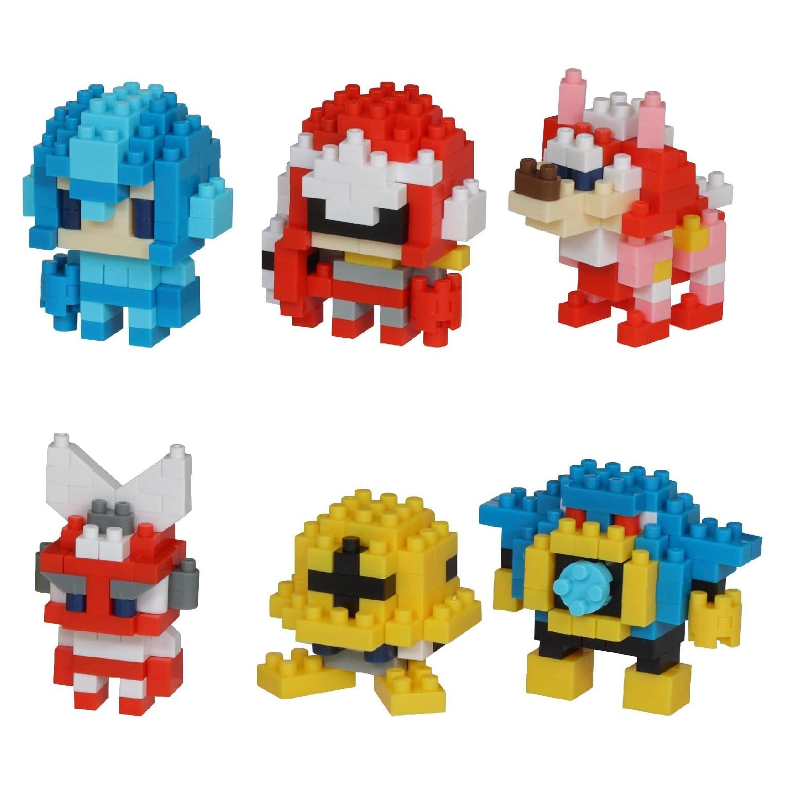Nanoblock Mega Man Vol. 1 - Kit de Construcción 6 Personajes