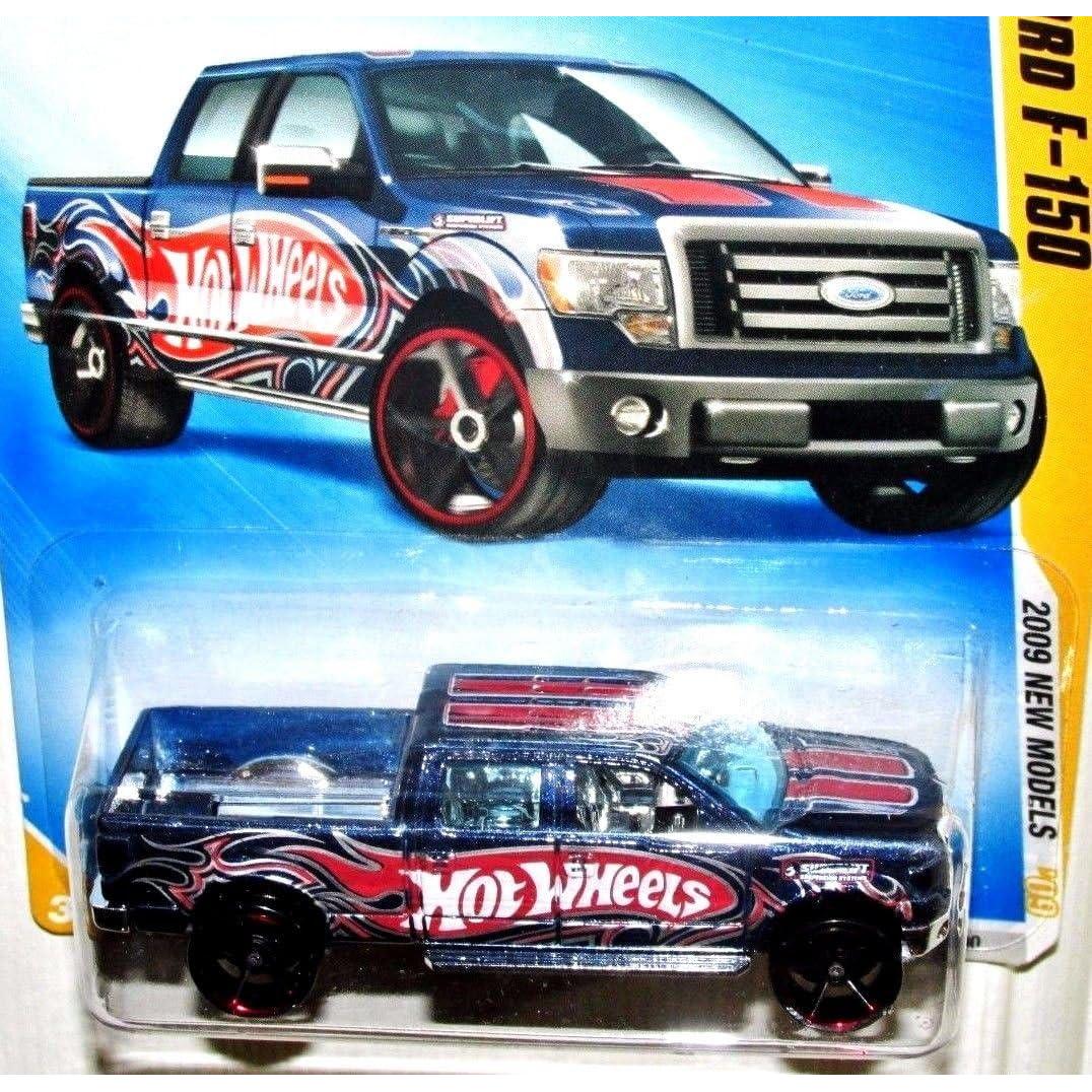 Hot Wheels Ford F-150 Azul 1:64 Escala Mattel