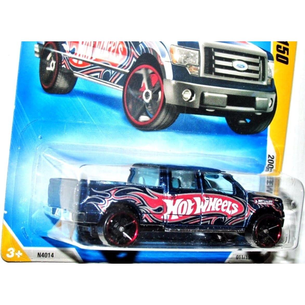 Hot Wheels Ford F-150 Azul 1:64 Escala Mattel
