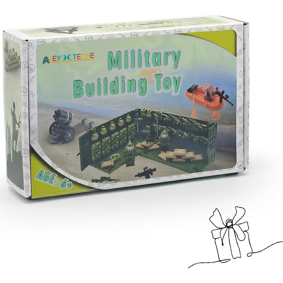 Set de Juguetes de Construcción de Armas SWAT ALEYOOTECHE 220 Piezas