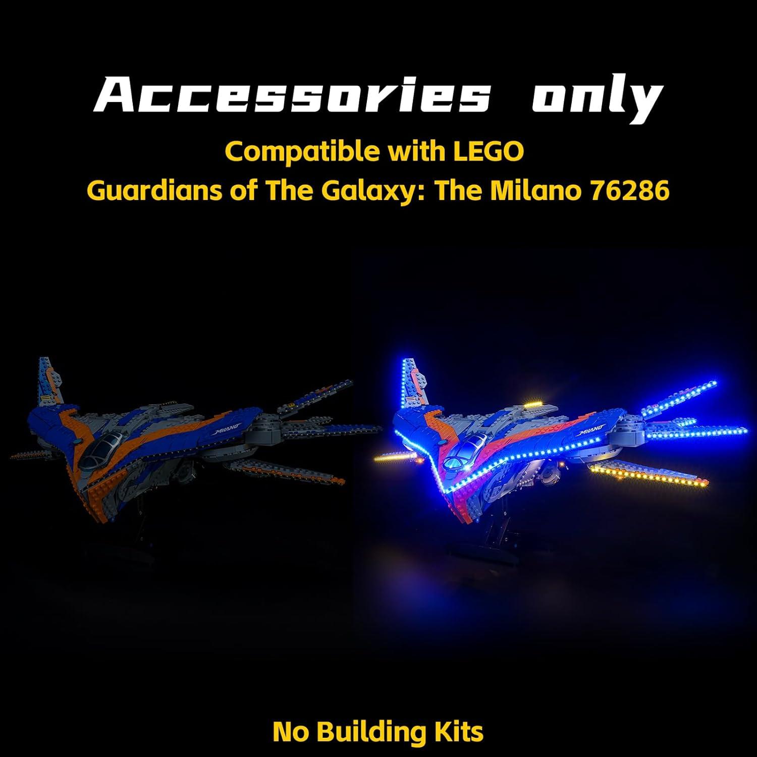 Luz LED BrickBling para Lego Guardianes de la Galaxia Milano