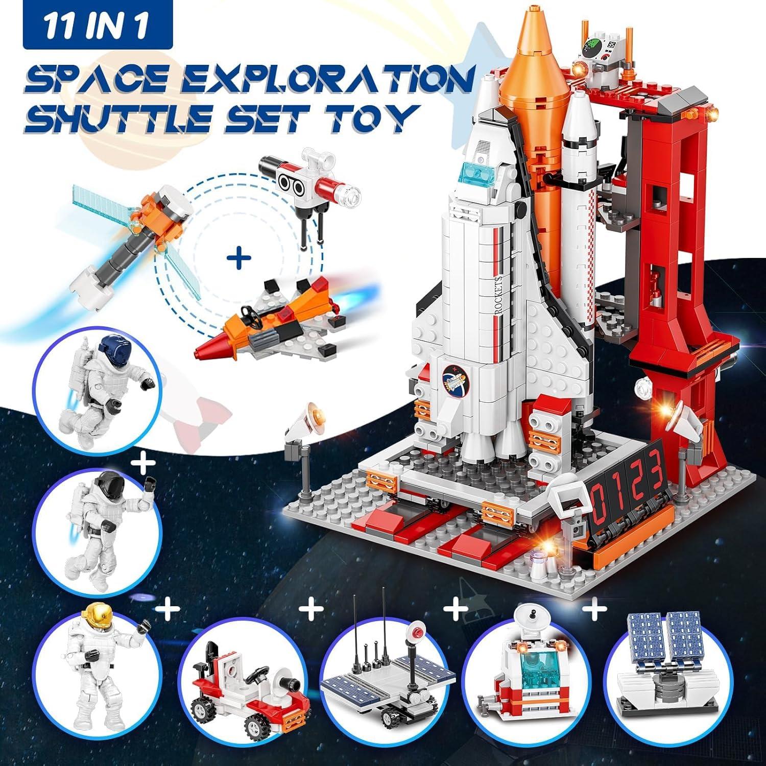 Kit de Construcción Transbordador Espacial EXCOUP 855 Pcs
