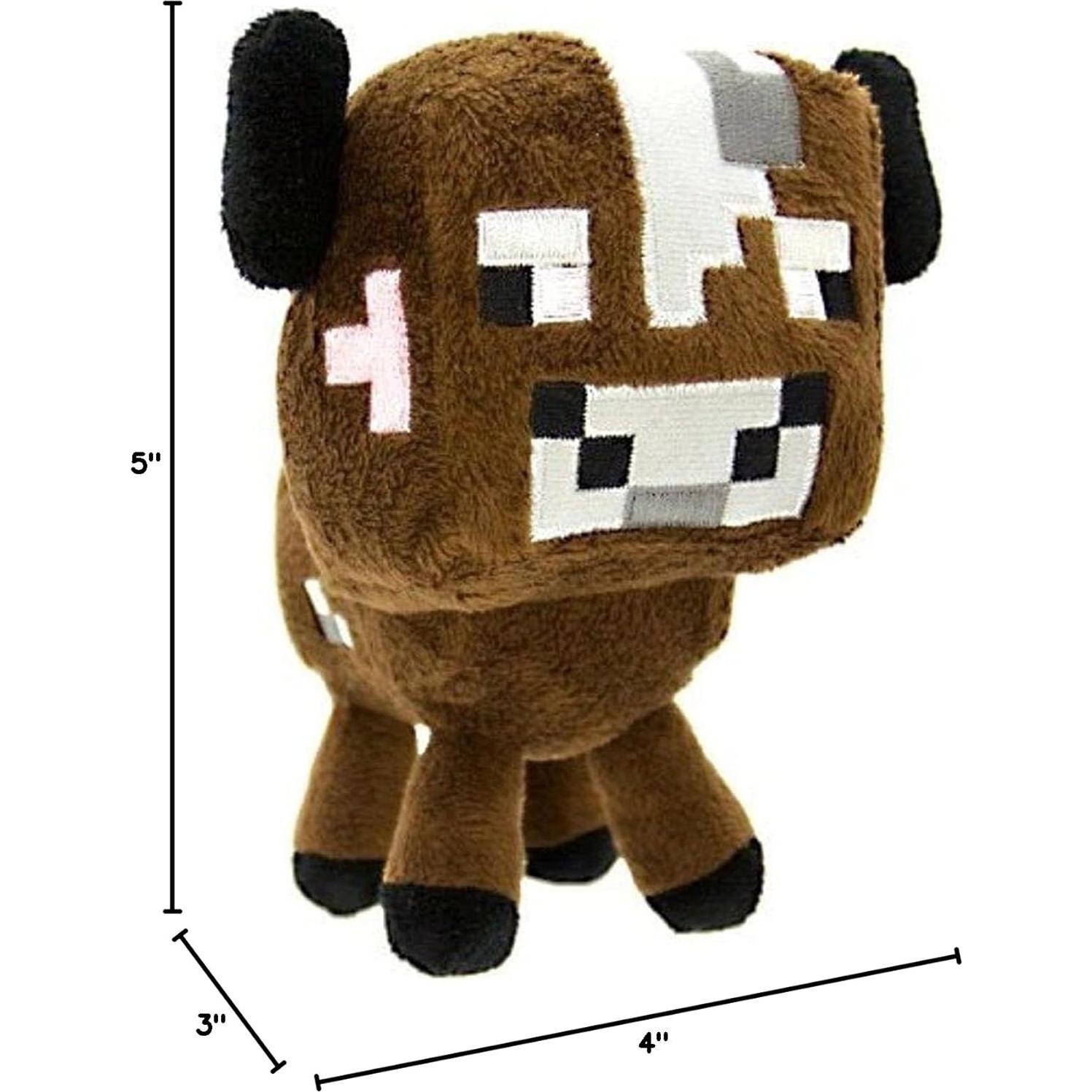 Muñeco de Peluche Ternero Minecraft Jazwares 10x8x13cm