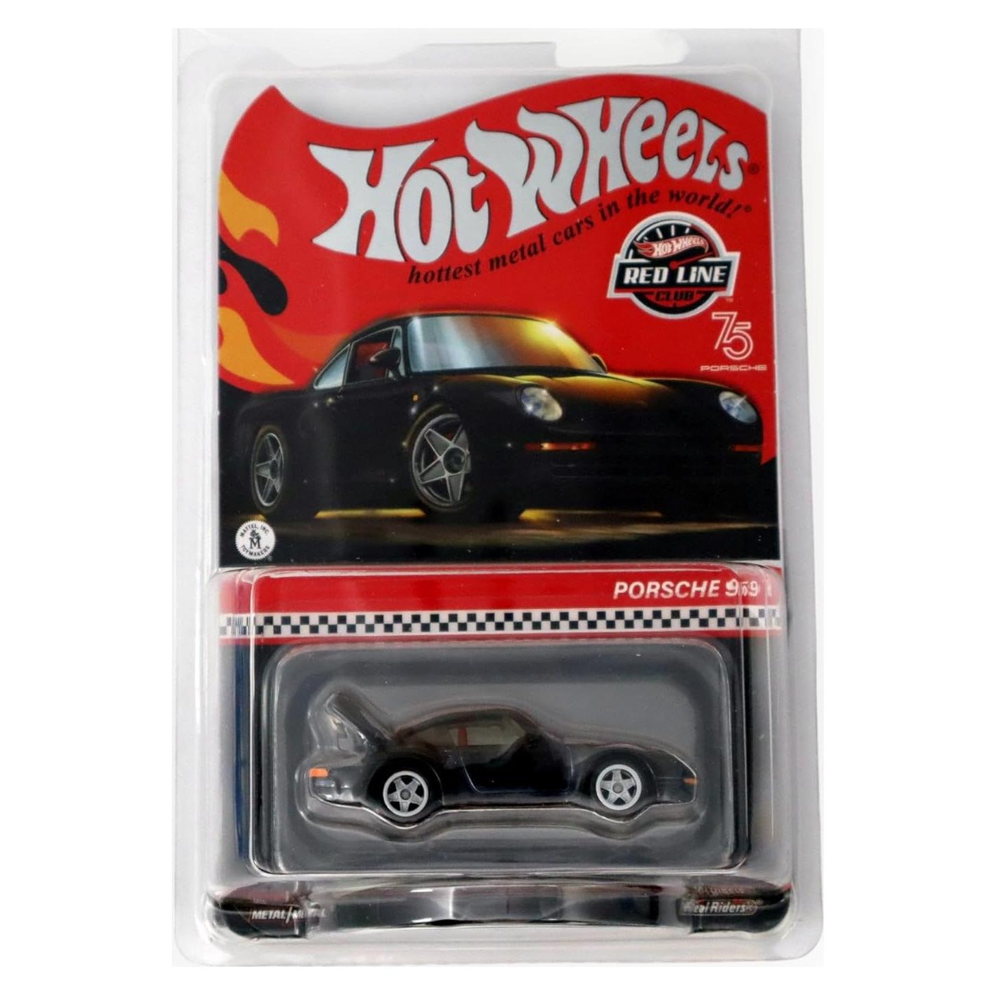 Hot Wheels Porsche 959 RLC 2023 Die Cast Negro 90g