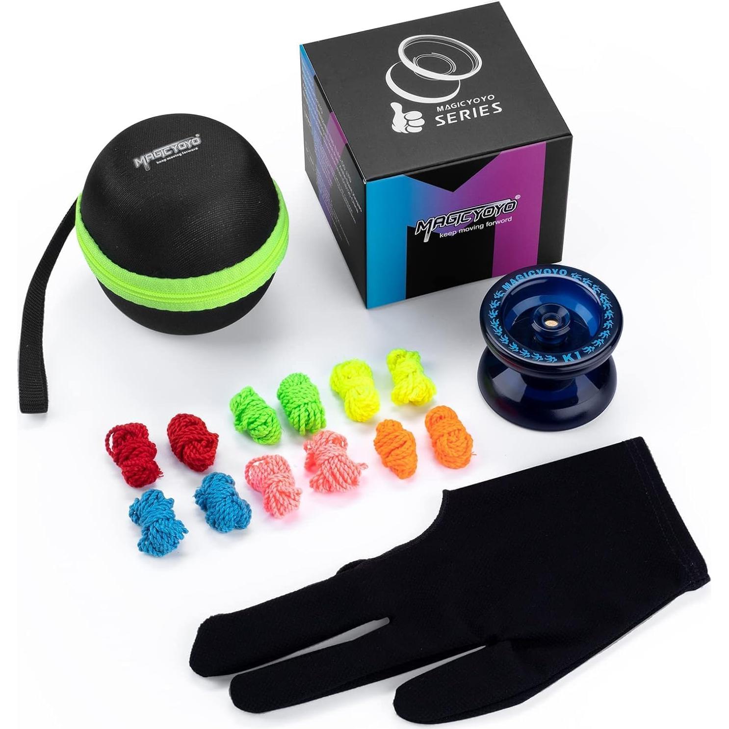 Yoyo MAGICYOYO K1-Plus para Niños con 12 Cuerdas y Guante