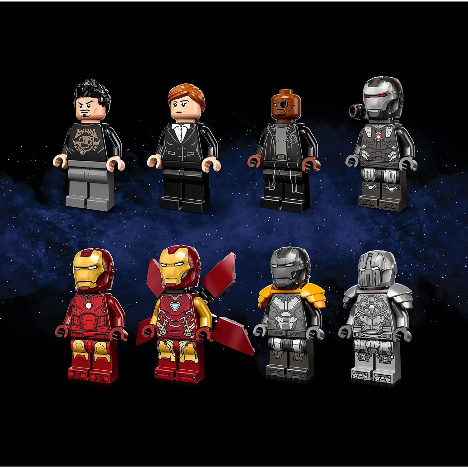 LEGO Marvel Iron Man Armory 76216 - Set de Construcción 496 Piezas