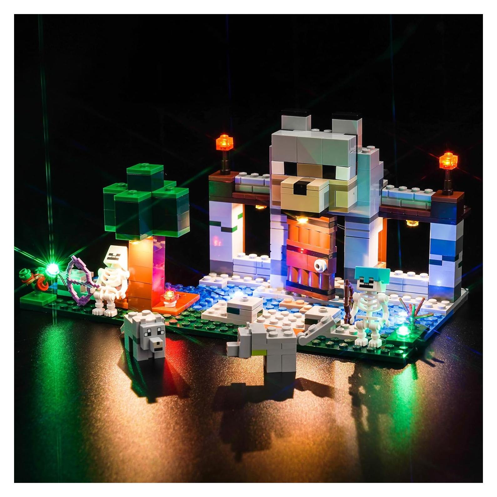 Luz LED BrickBling para Lego Fuerte del Lobo 21261 - 99.6g