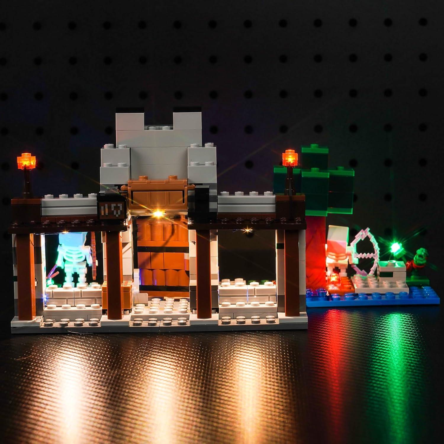 Luz LED BrickBling para Lego Fuerte del Lobo 21261 - 99.6g