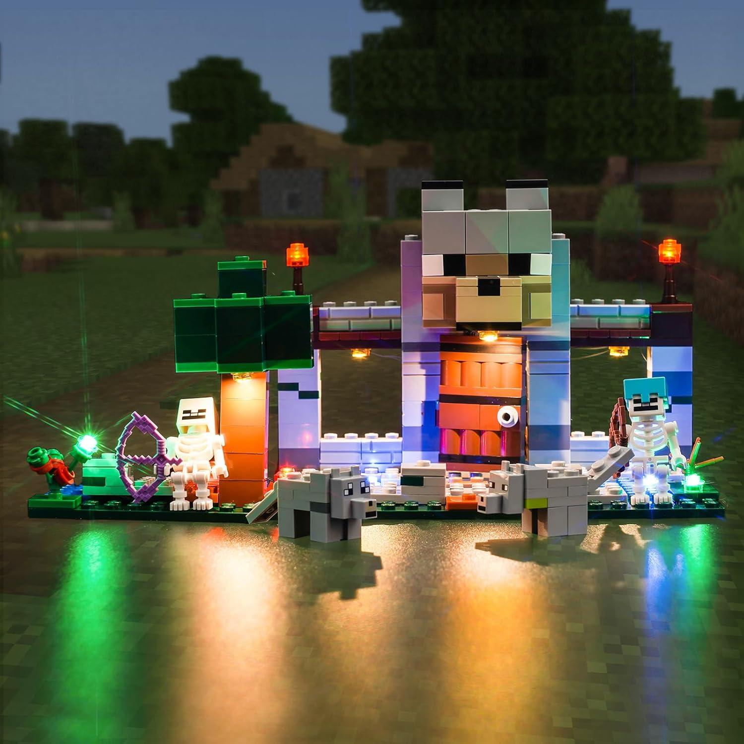 Luz LED BrickBling para Lego Fuerte del Lobo 21261 - 99.6g