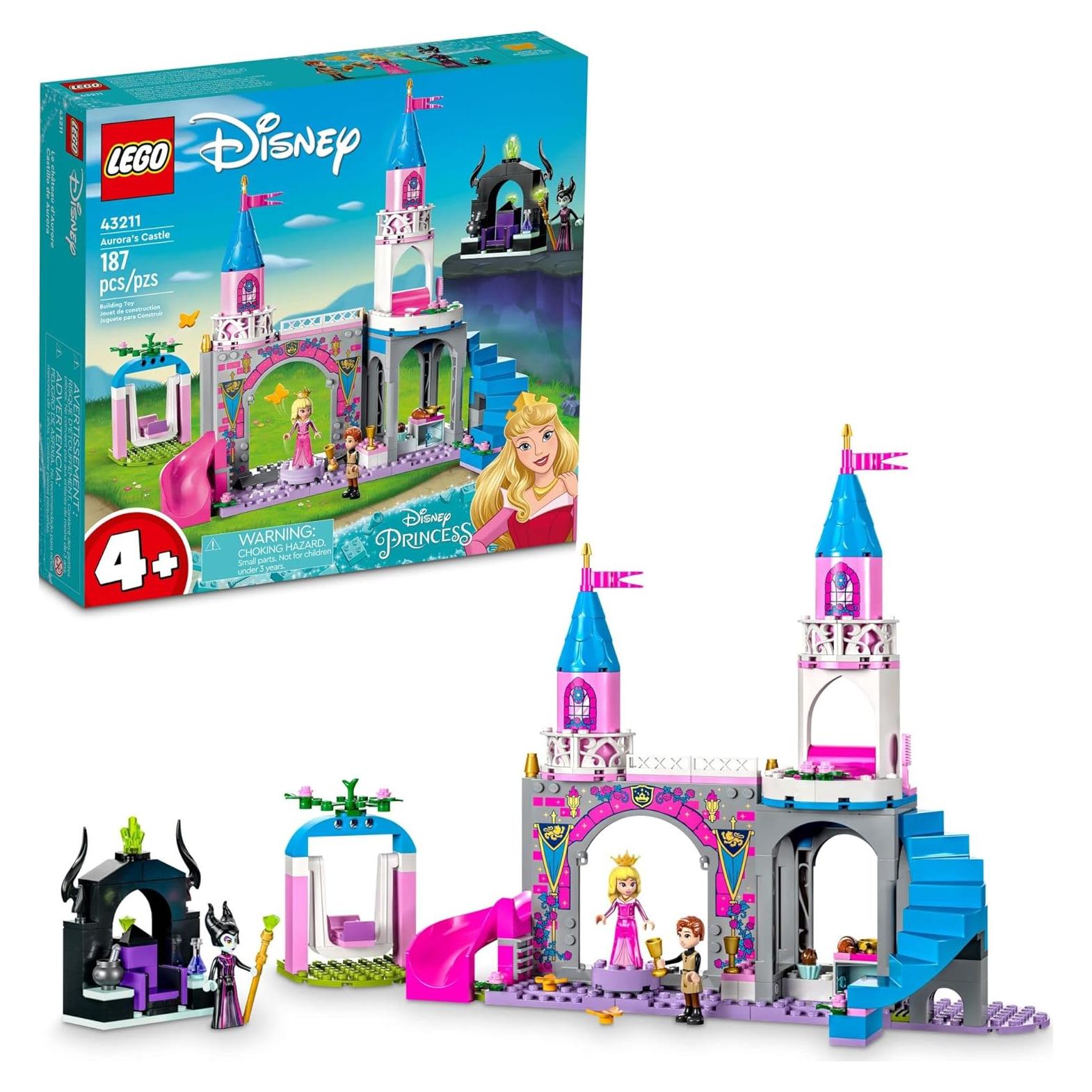 LEGO Castillo de Aurora Disney Princess 43211 - Juguete 4+