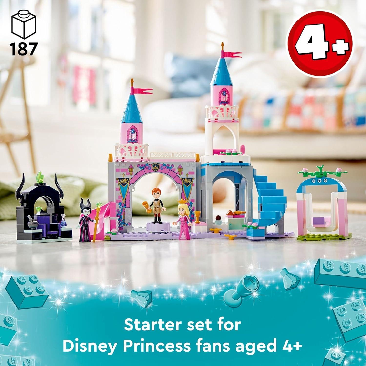 LEGO Castillo de Aurora Disney Princess 43211 - Juguete 4+