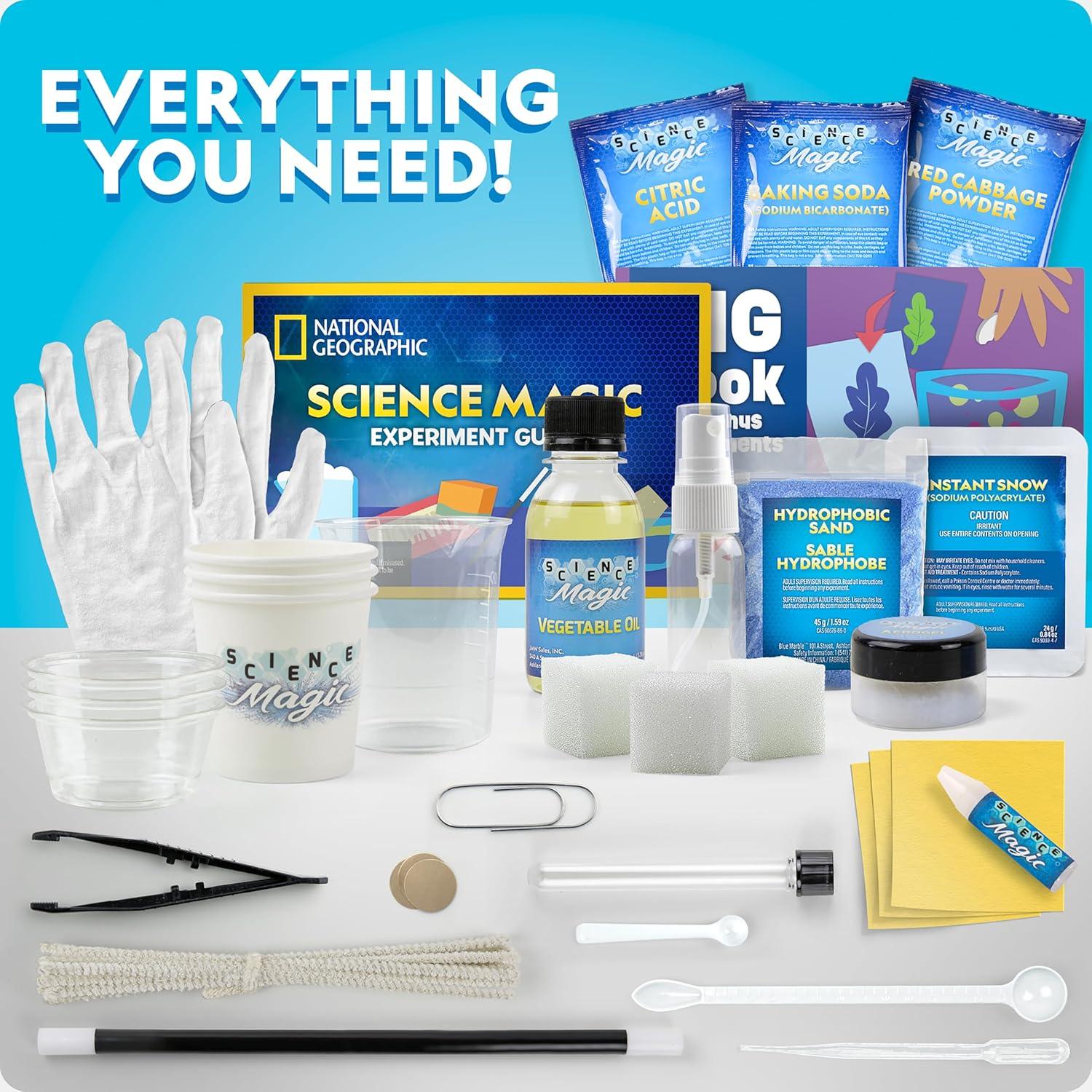 Kit de Ciencia Mega National Geographic - Más de 100 Experimentos