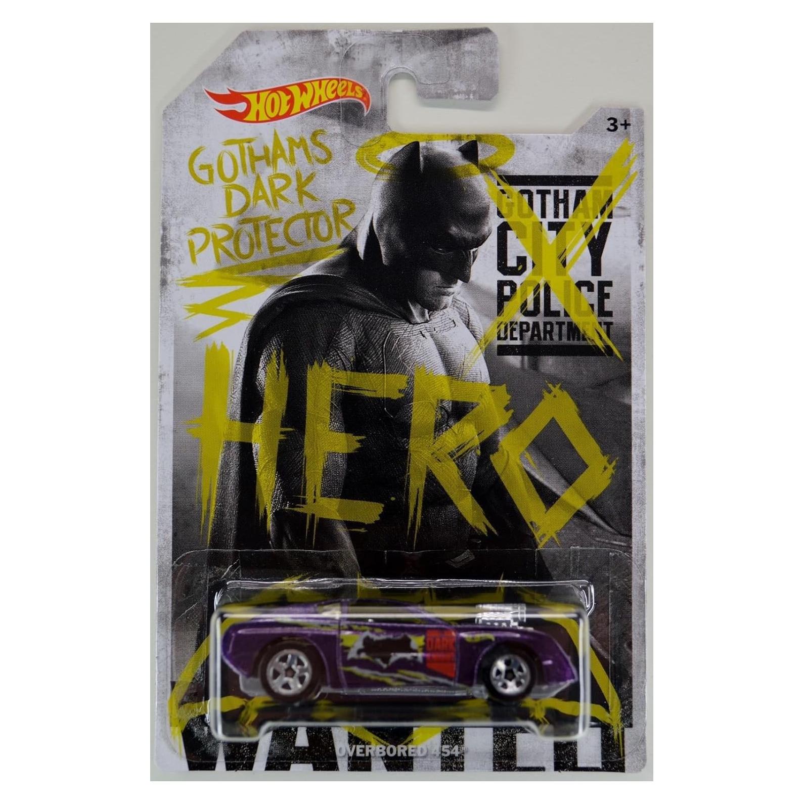 Auto de Colección Hot Wheels Batman vs Superman 1:64