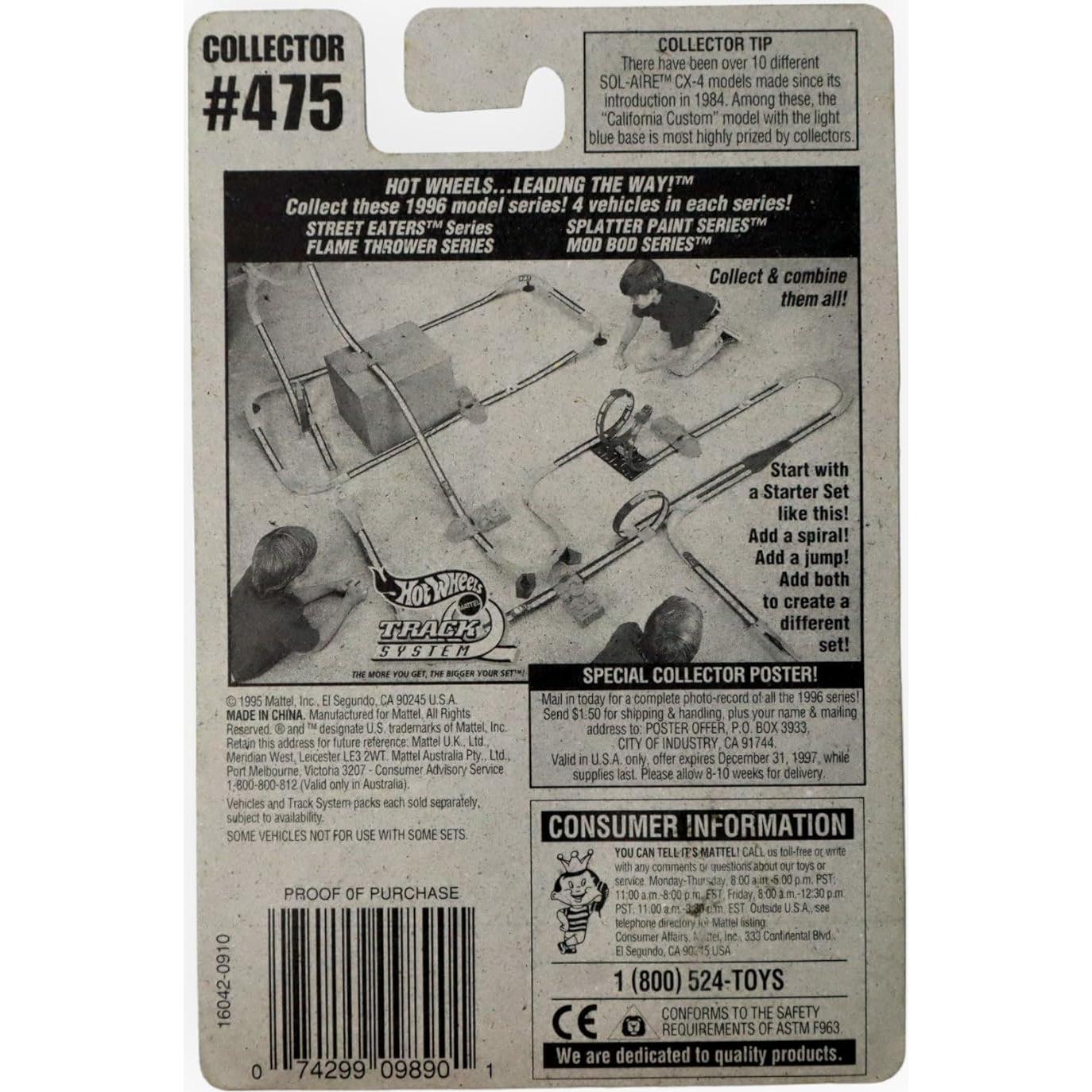 Carretilla Elevadora Hot Wheels #475 Amarillo 9.65x5.08cm