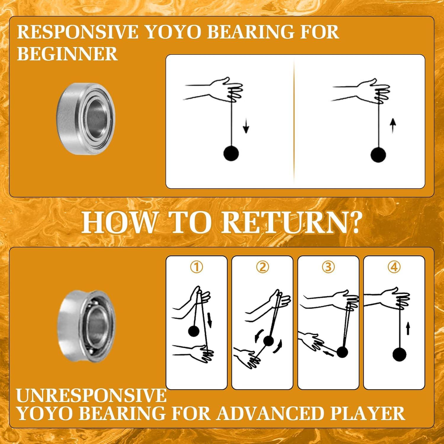 Yoyo Profesional YOYOSTUDIO X0312 Doble Propósito Negro/Dorado