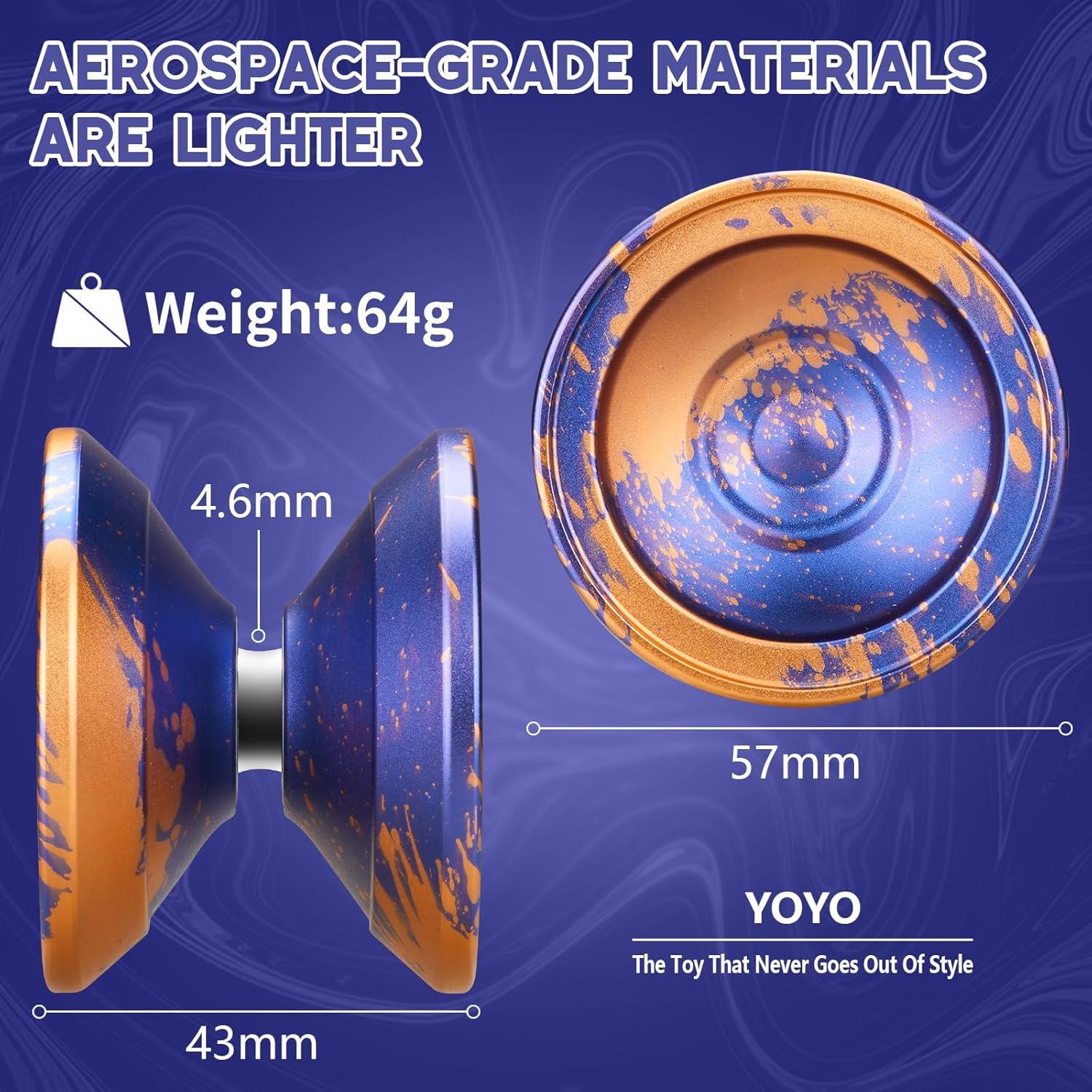 Yoyo Profesional FETESNICE Doble Propósito con Accesorios