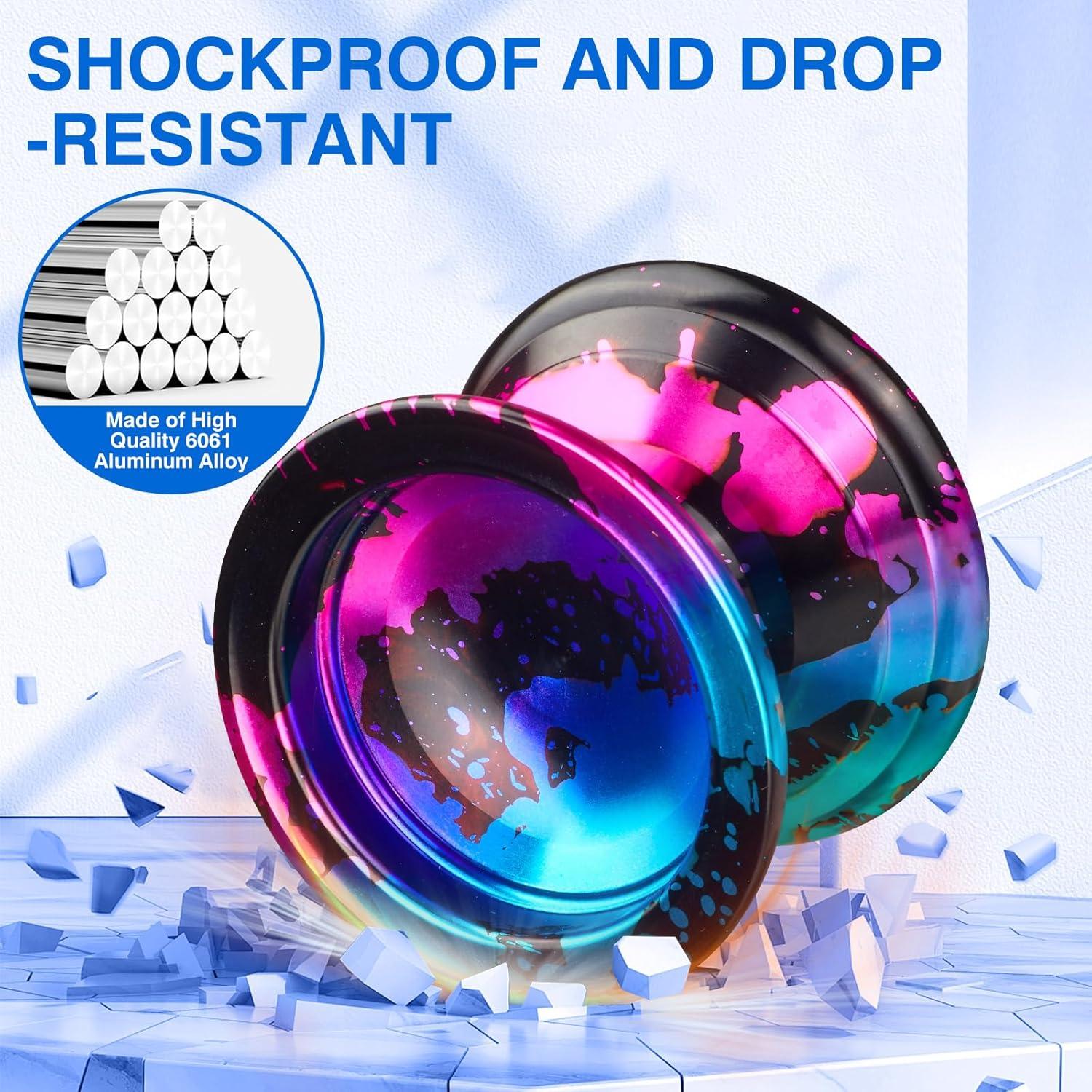 Yoyo Profesional FETESNICE Metálico para Niños y Adultos