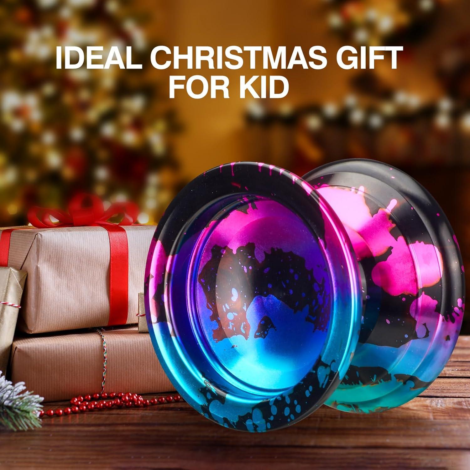 Yoyo Profesional FETESNICE Metálico para Niños y Adultos