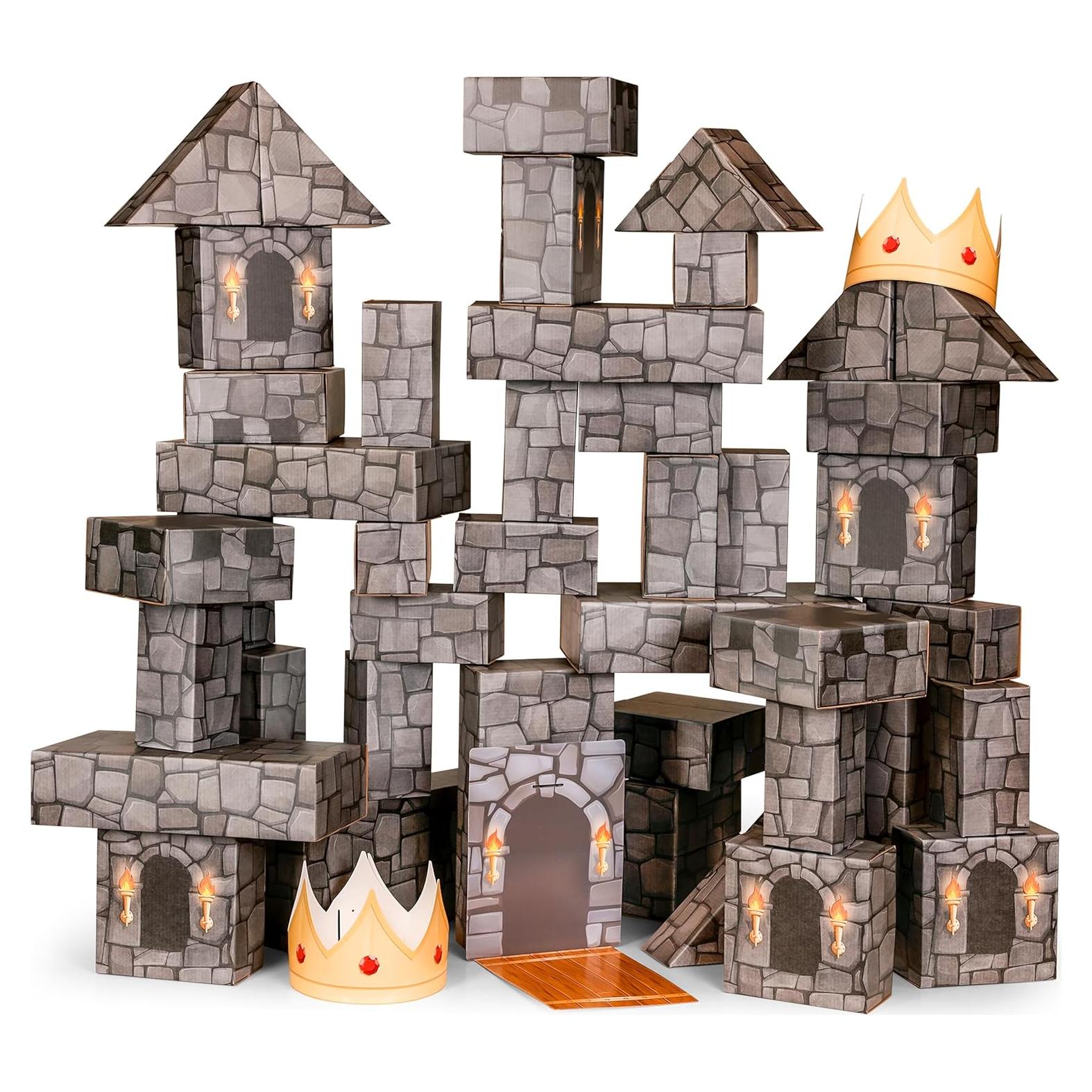 Bloques de Cartón Jumbo National Geographic - 45 Piezas