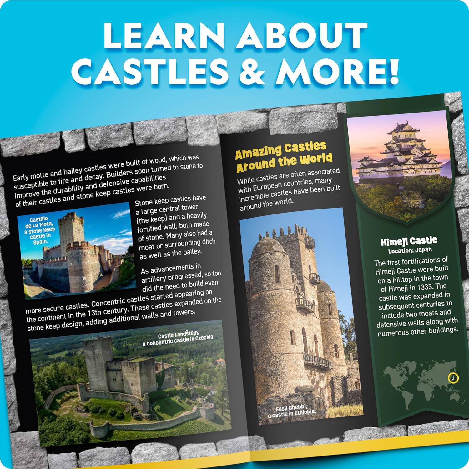 Bloques de Cartón Jumbo National Geographic - 45 Piezas