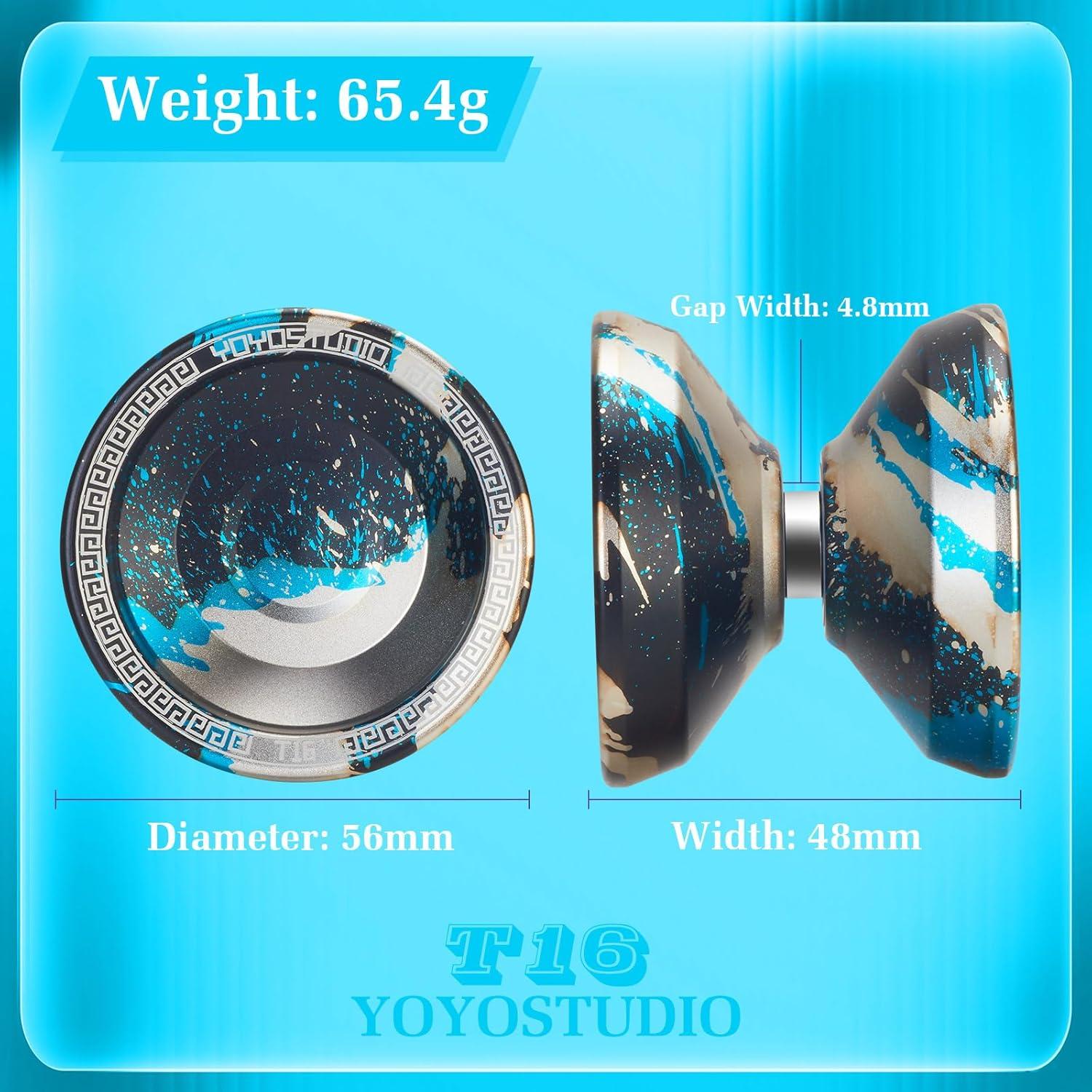 Yoyo Profesional YOYOSTUDIO T16 Doble Función con Kit