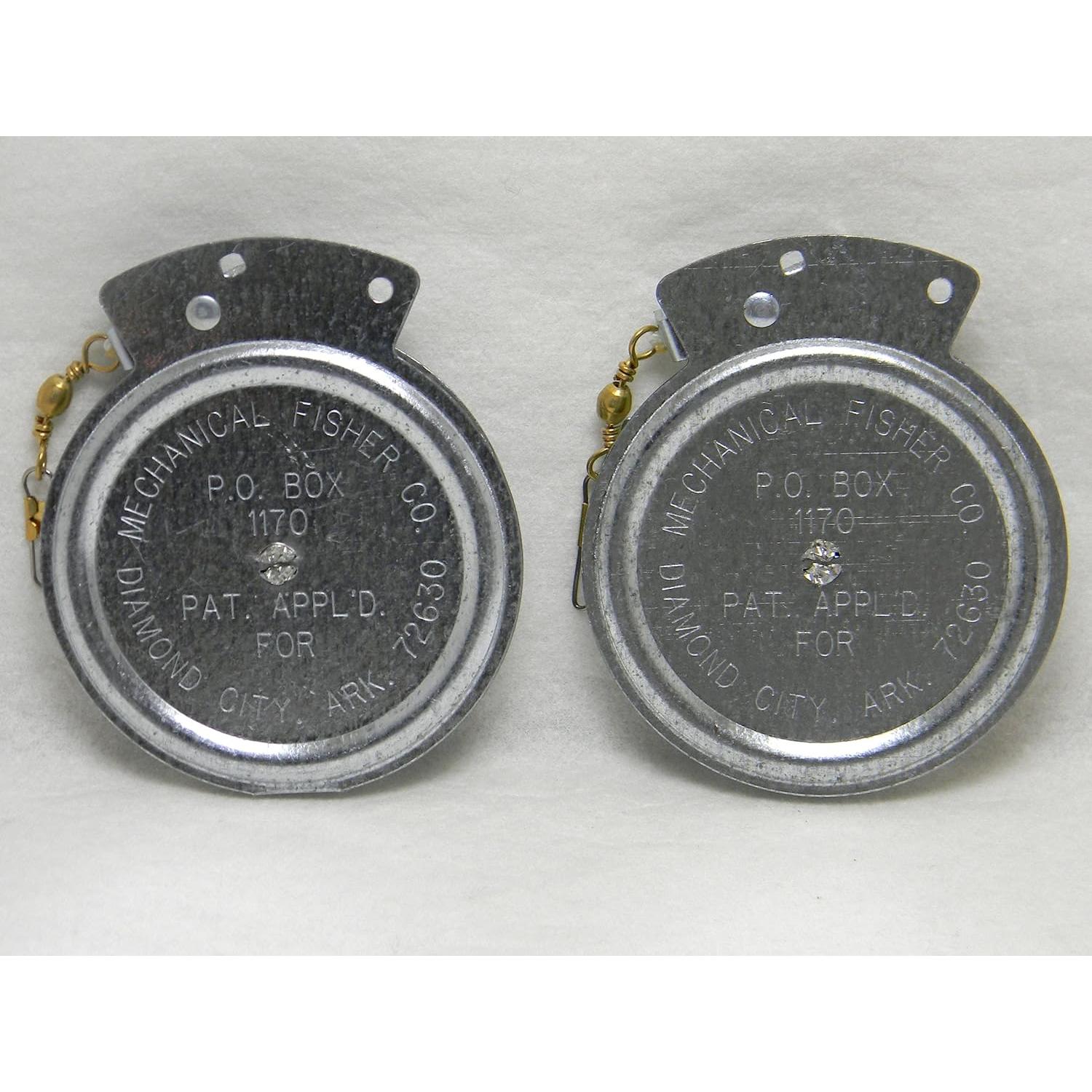 Carretes de Pesca Automáticos Yo Yo Reel Mecánicos - Paquete de 2