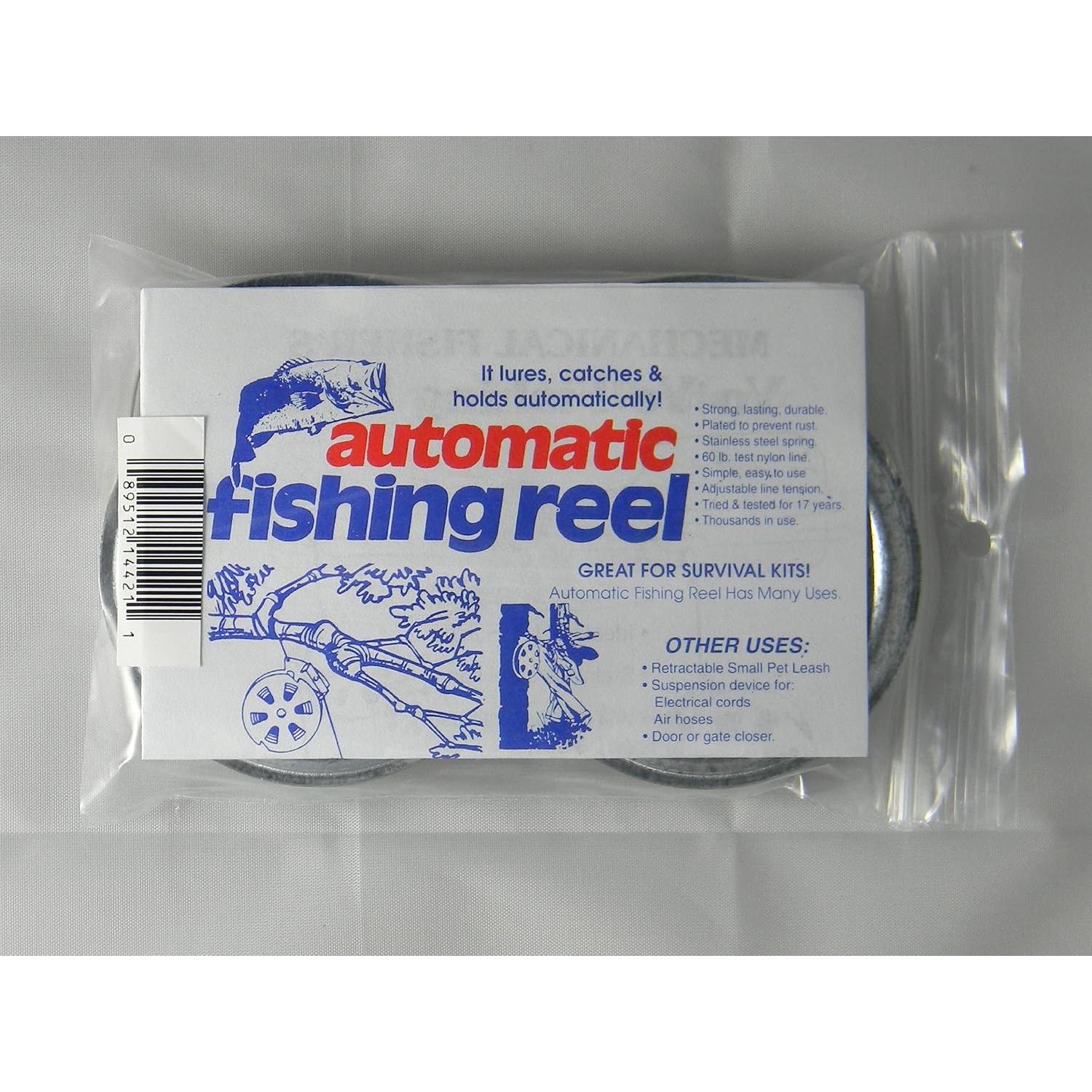 Carretes de Pesca Automáticos Yo Yo Reel Mecánicos - Paquete de 2