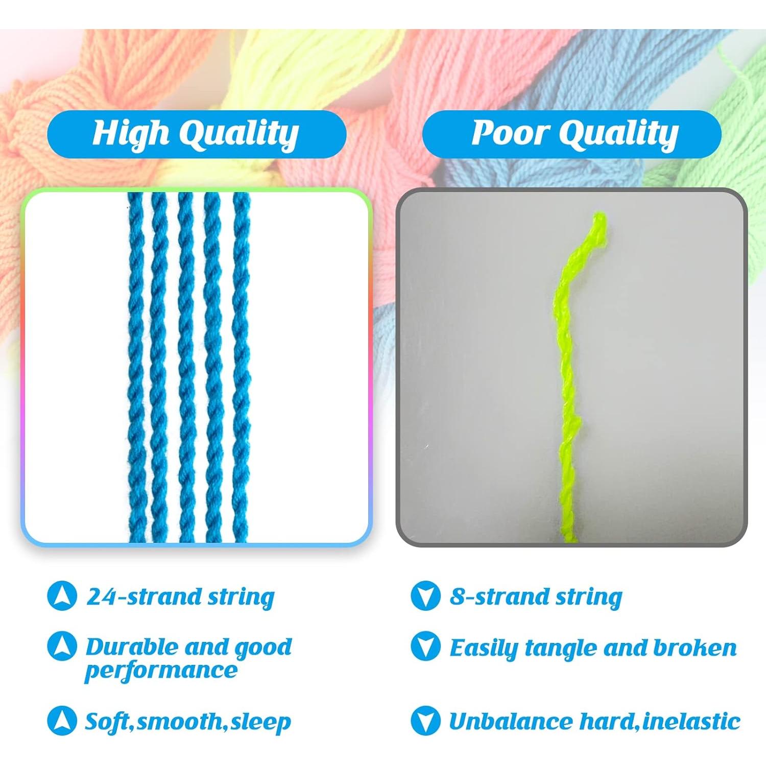 Paquete de Cuerdas de Yoyo ShungRu 50 Piezas 110 cm Colores