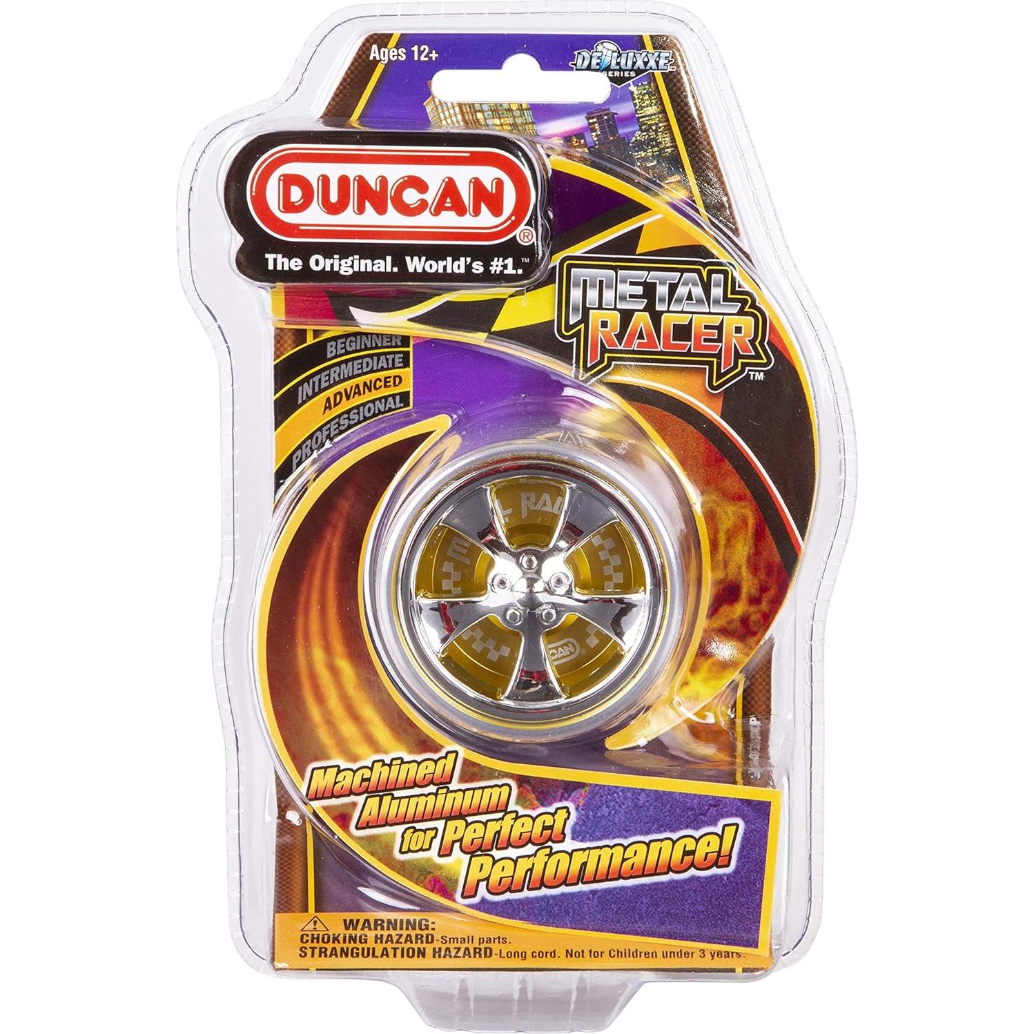 Yo-Yo Duncan Metal Racer Amarillo Avanzado de Aluminio