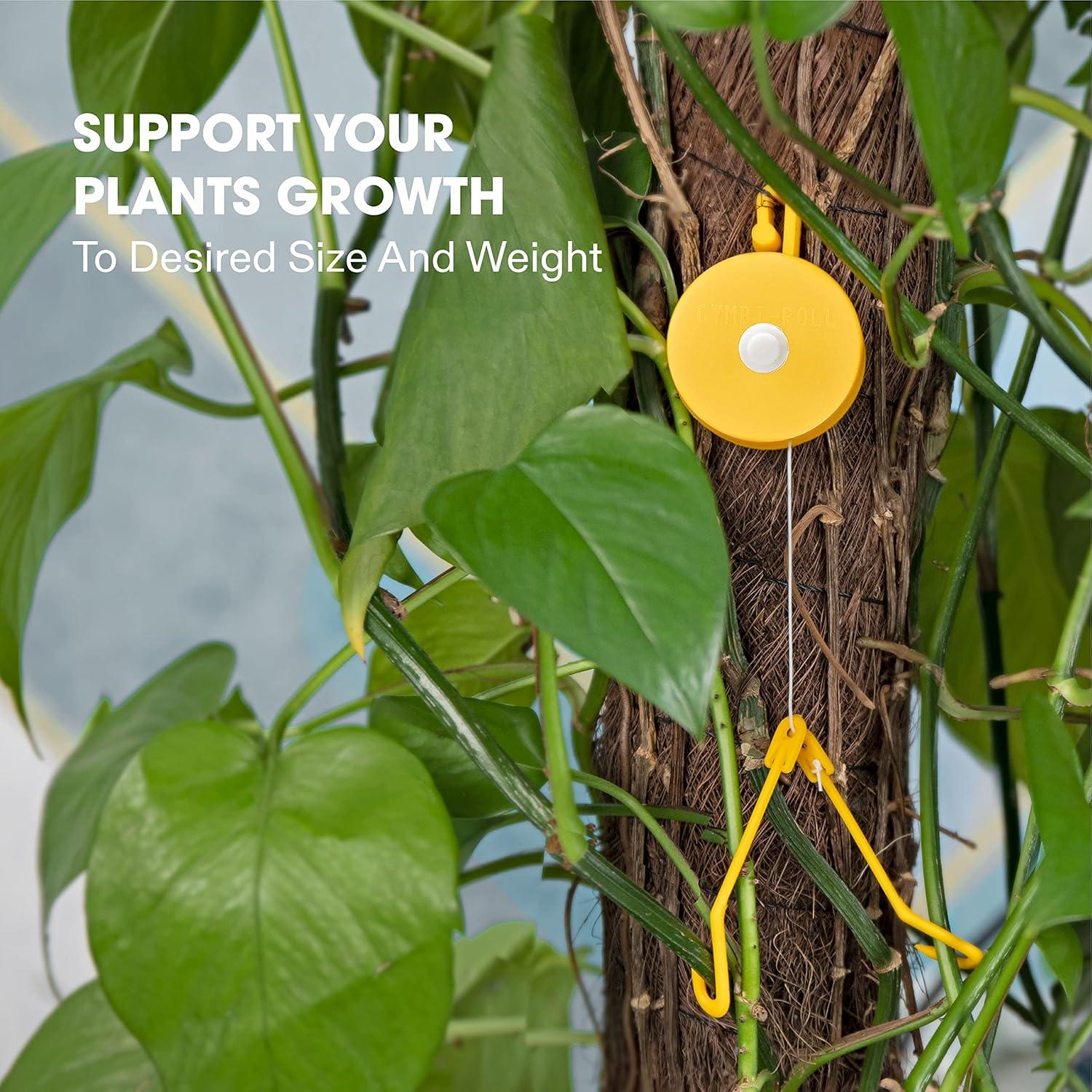 Yoyo Retráctil para Plantas VIVOSUN 12 PCS Amarillo