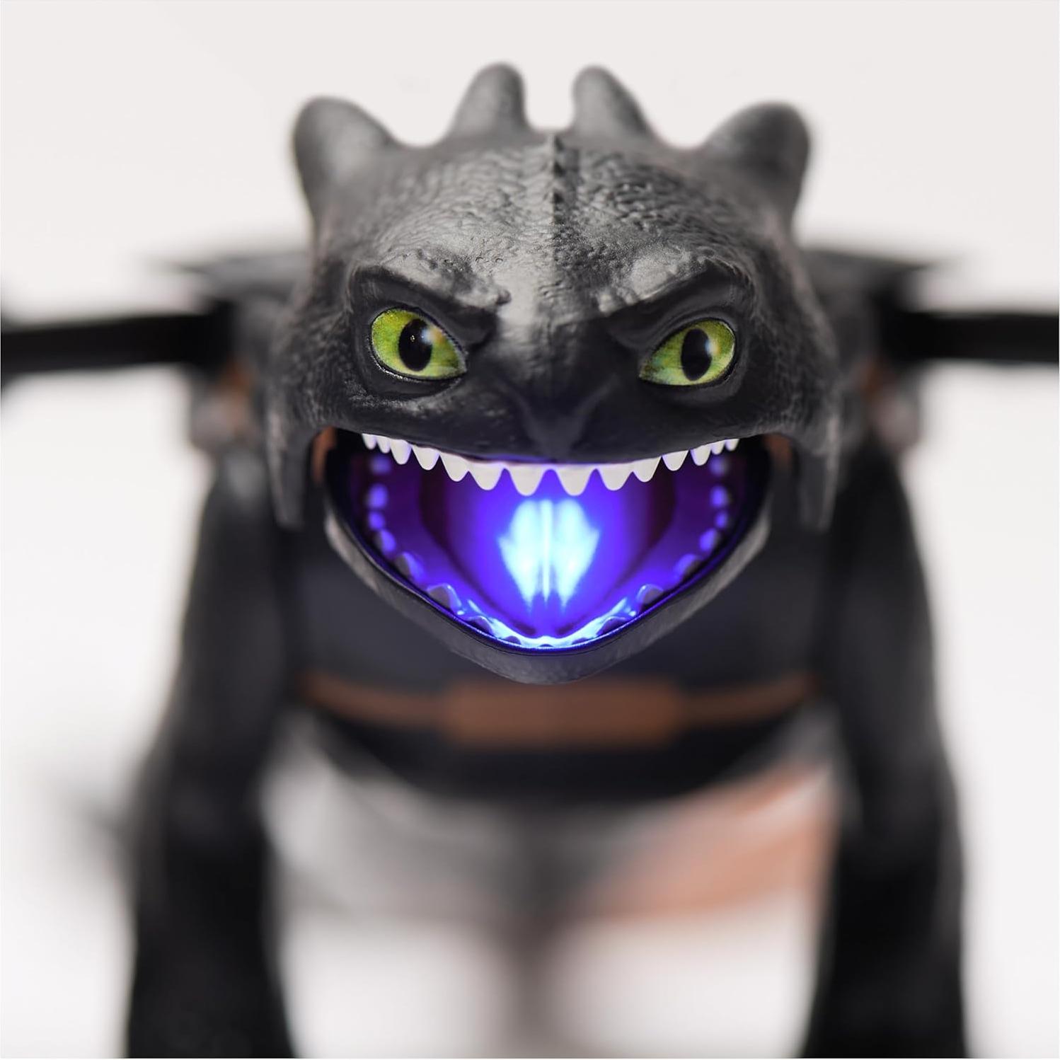 Figura de acción Toothless Dreamworks 63.5 cm con luces y sonidos