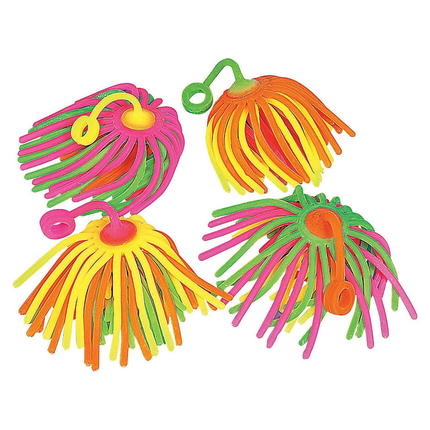 Pelotas de Noodle Neón Grandes Fun Express Set de 12