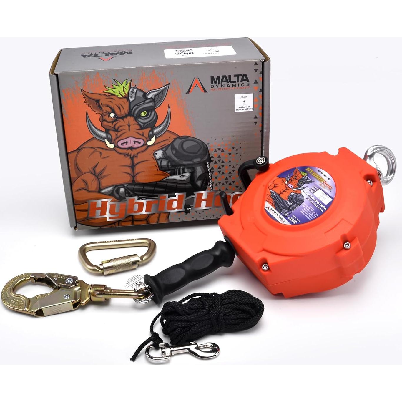 Línea de Vida Retráctil Automática Malta Dynamics 9,14 m