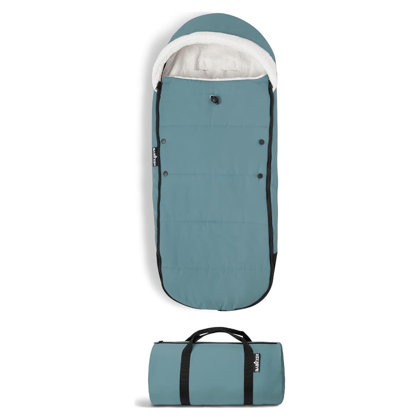 Saco de pies Babyzen YOYO Aqua - Forro Sherpa y Polar