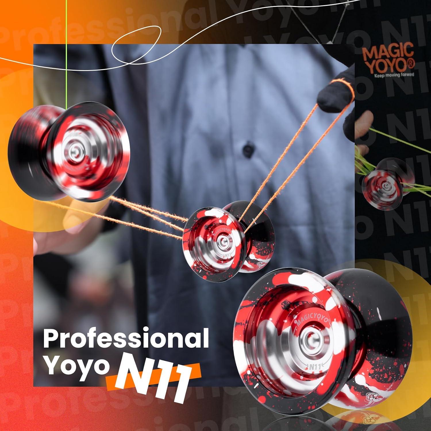 Yoyo MAGICYOYO N11 Profesional Doble Propósito + Accesorios