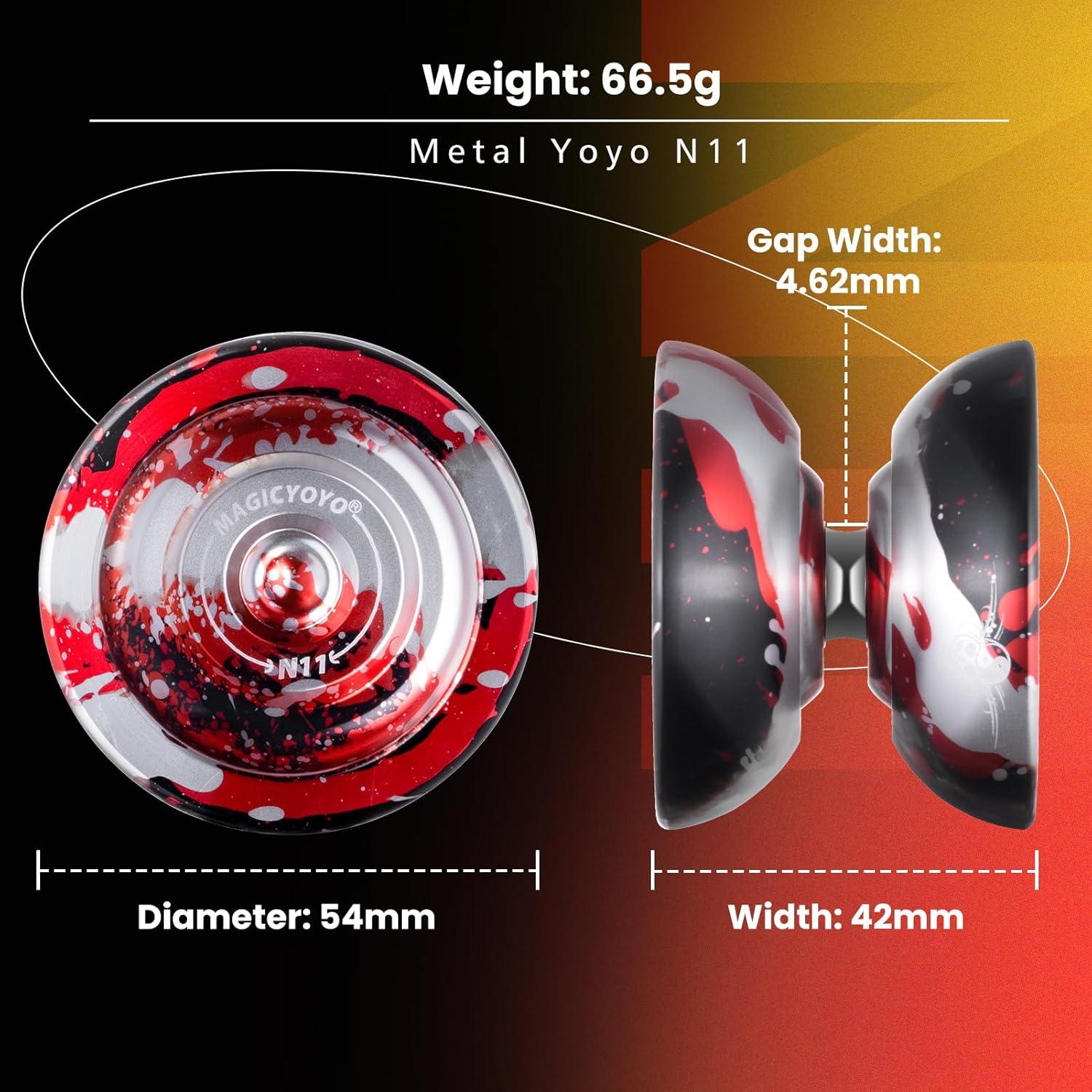 Yoyo MAGICYOYO N11 Profesional Doble Propósito + Accesorios