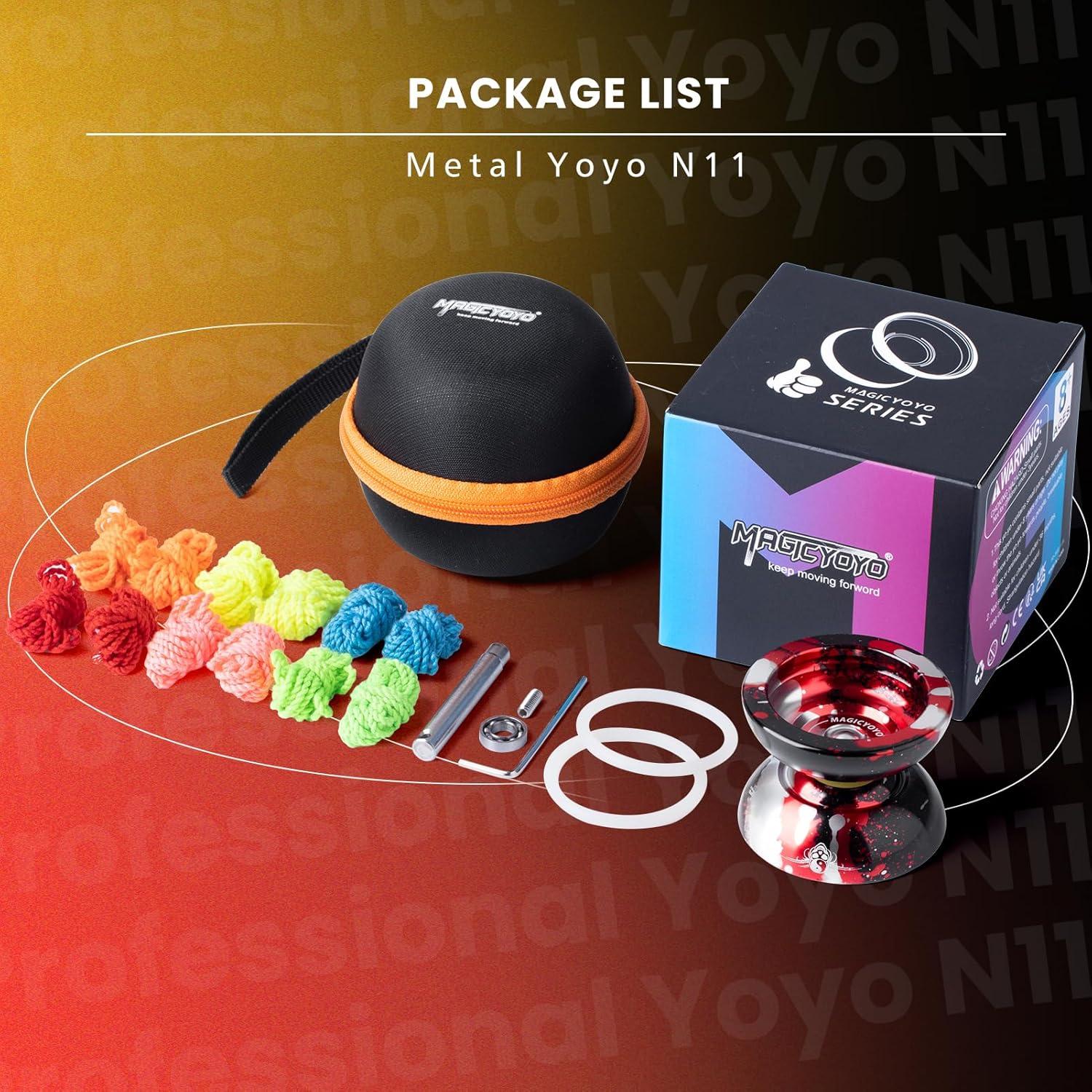 Yoyo MAGICYOYO N11 Profesional Doble Propósito + Accesorios