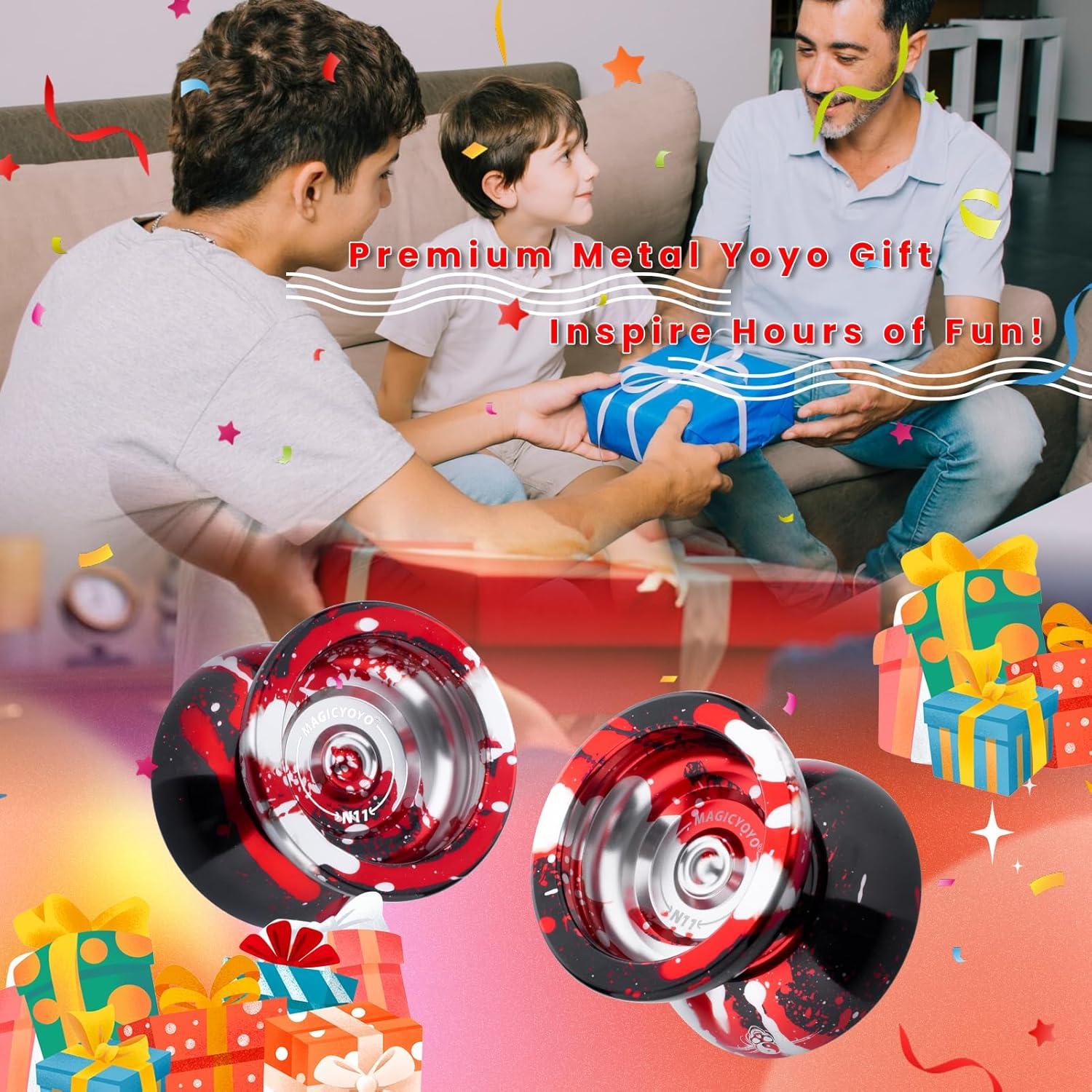 Yoyo MAGICYOYO N11 Profesional Doble Propósito + Accesorios
