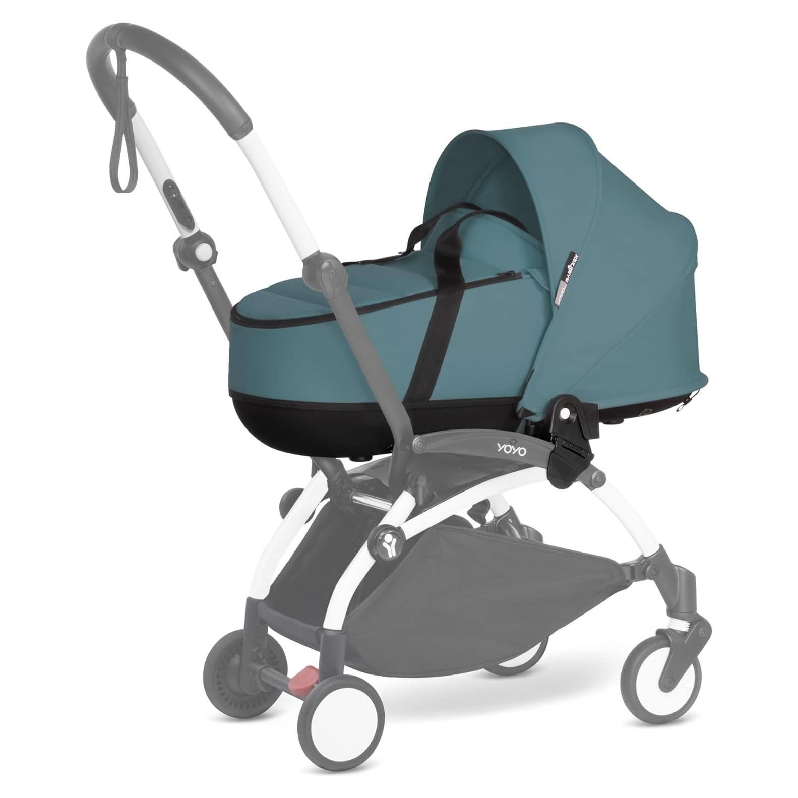 Cuna Babyzen YOYO 0+ Aqua - Colchón y toldo incluidos