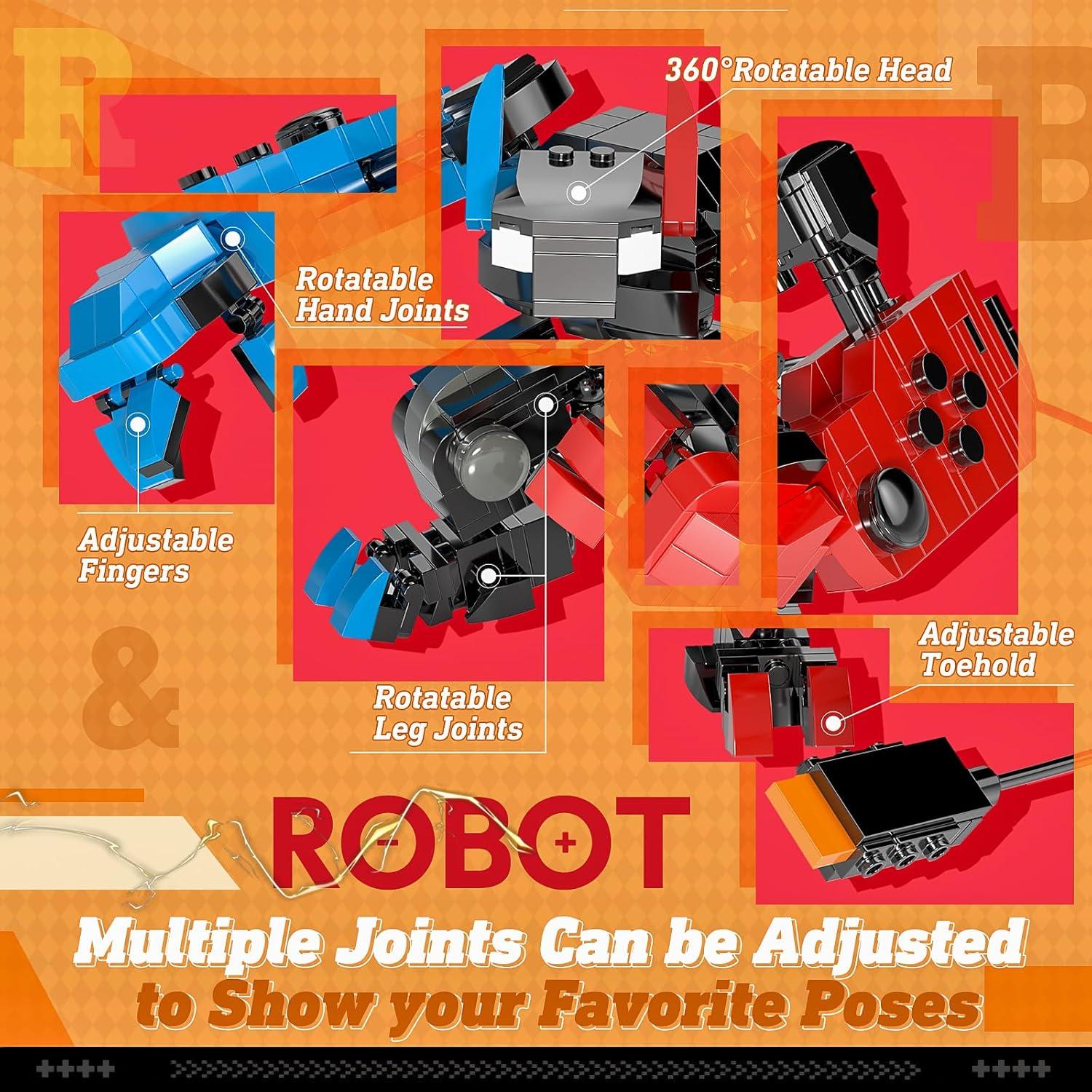 Juego de Bloques de Construcción Robot Mecha Qublyxo 420 PCS