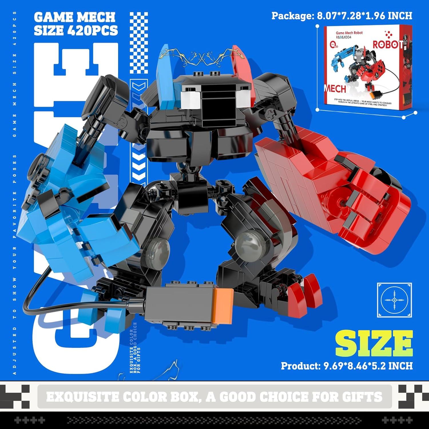 Juego de Bloques de Construcción Robot Mecha Qublyxo 420 PCS