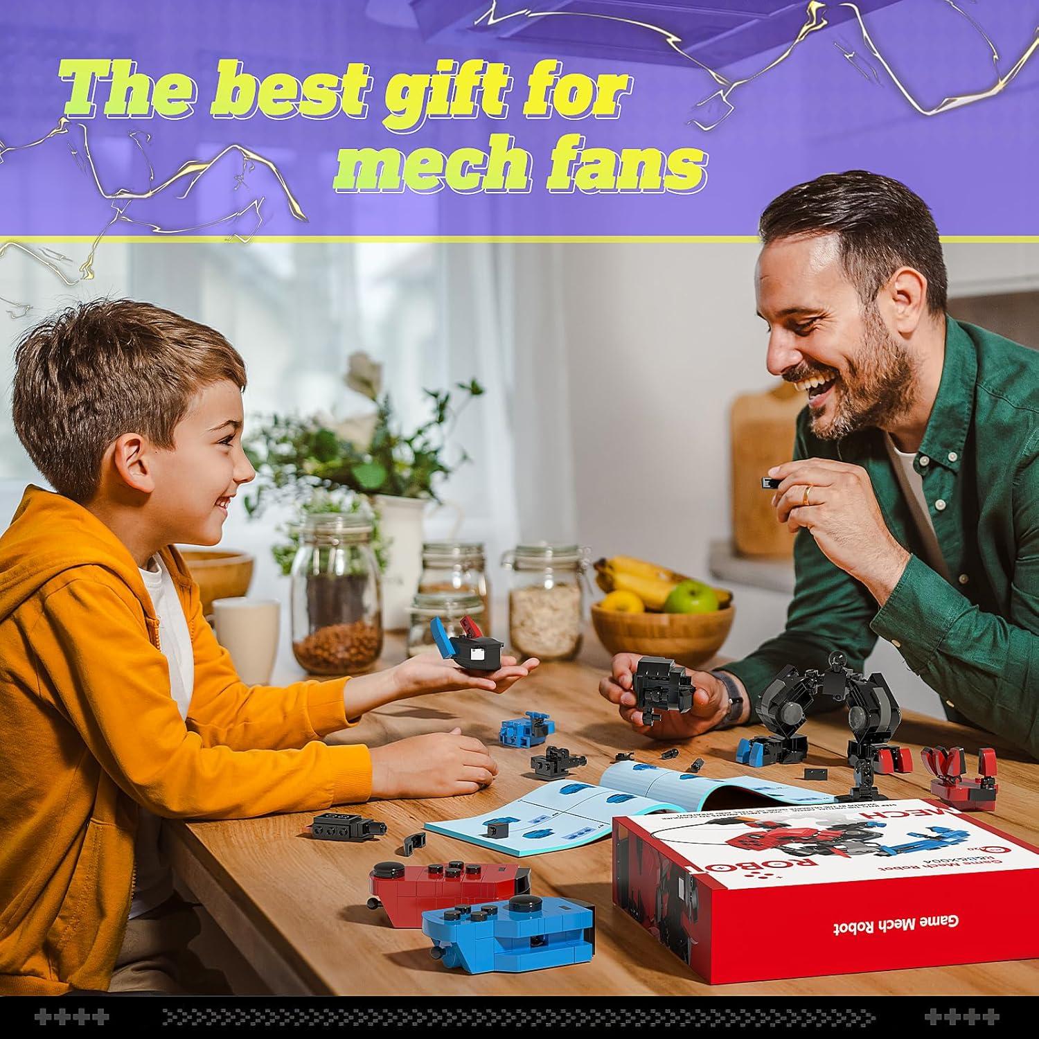 Juego de Bloques de Construcción Robot Mecha Qublyxo 420 PCS