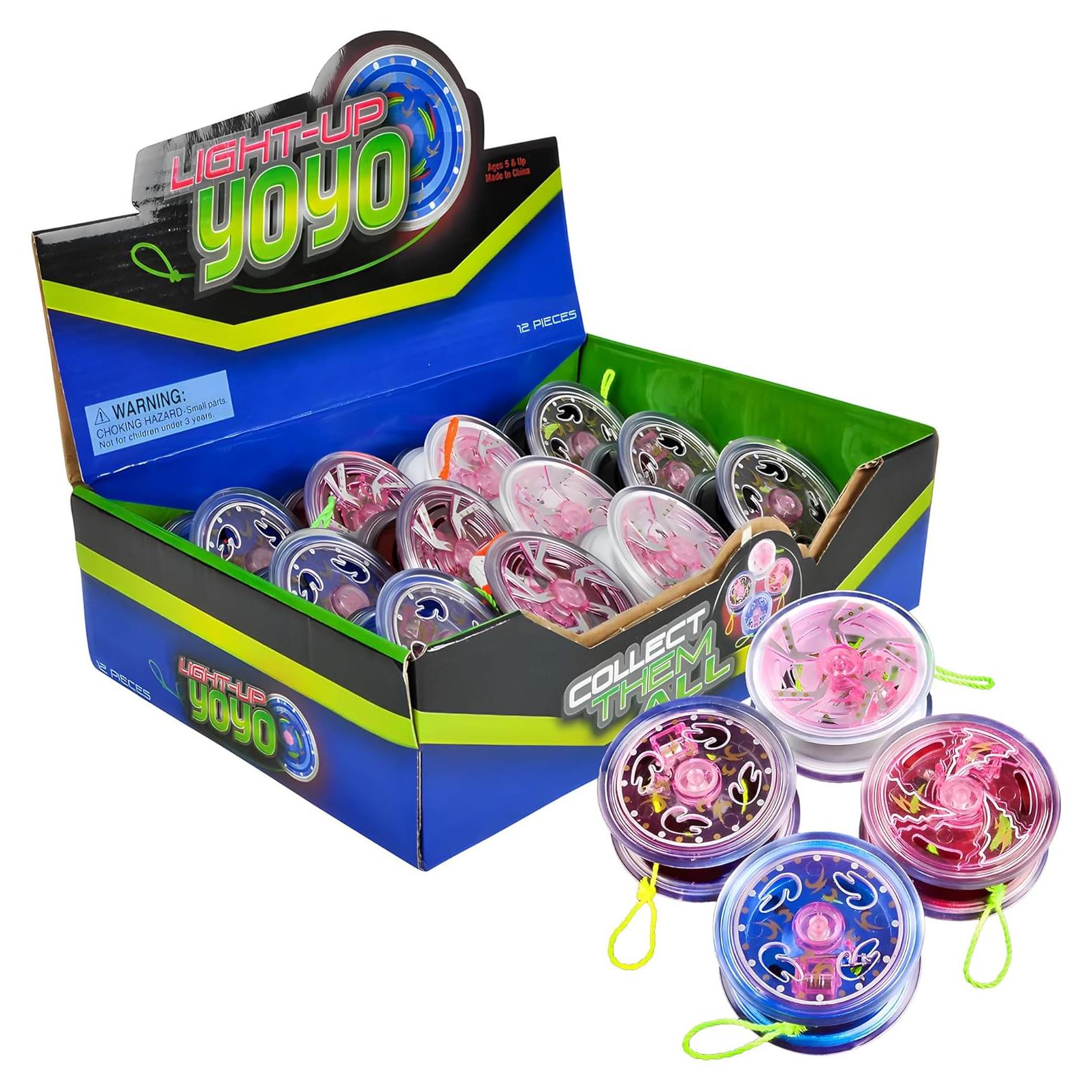 2.5" LIGHT-UP METAL YOYO