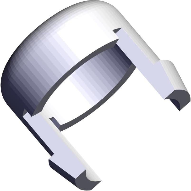 Botón Blanco para Cochecito Babyzen Yoyo BT Repuesto