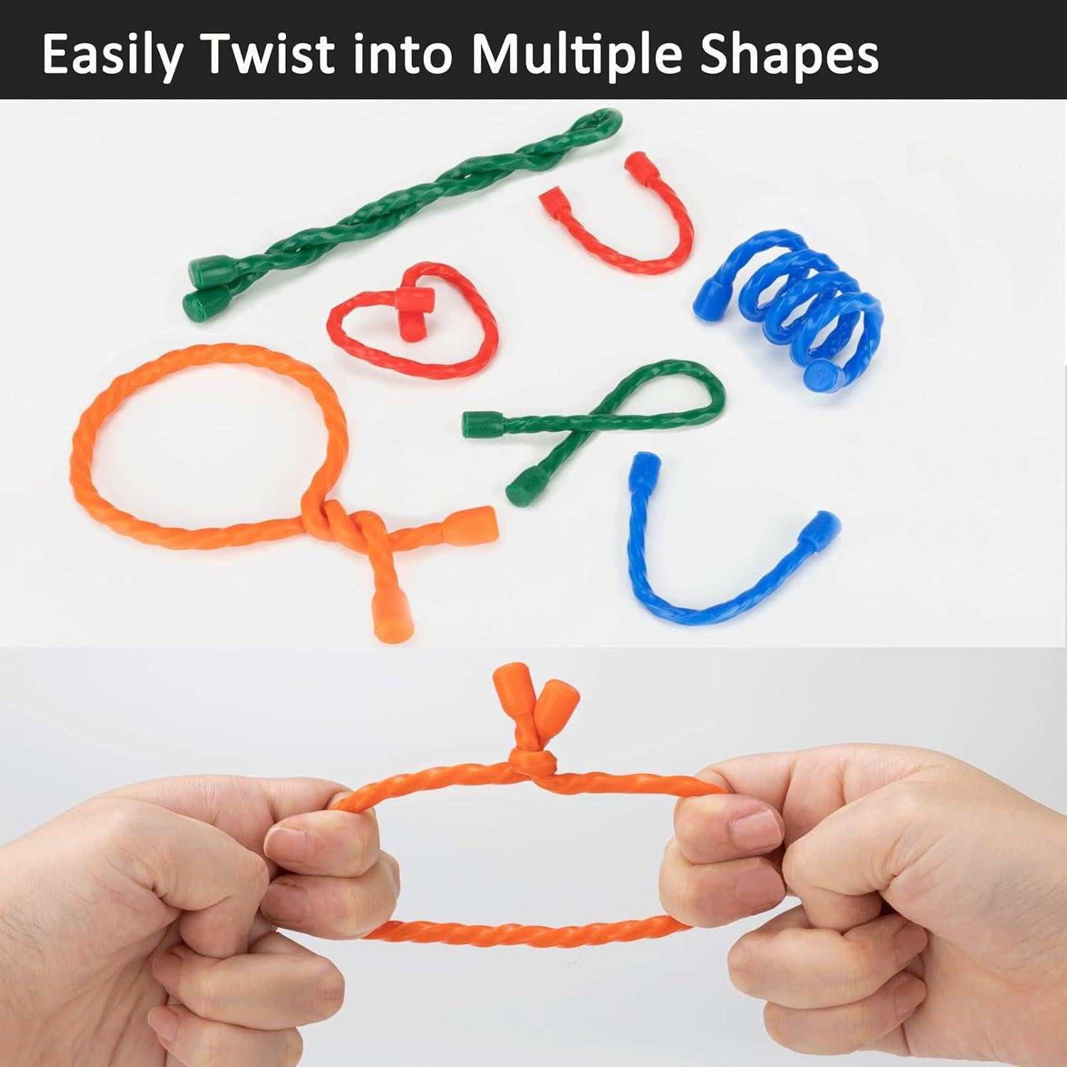 Bridas de Silicona Reutilizables LOIUO 4 Pulgadas 8PCS