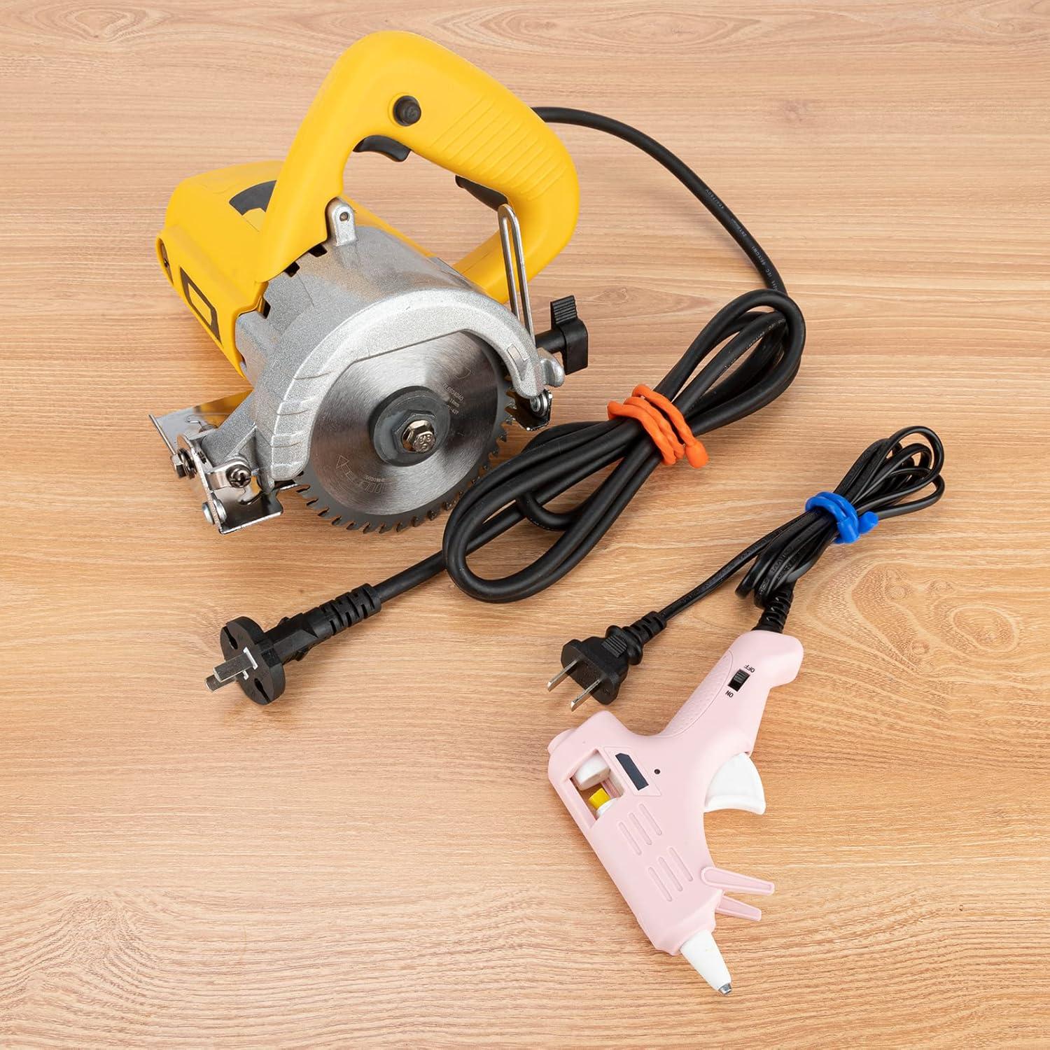 Bridas de Silicona Reutilizables LOIUO 4 Pulgadas 8PCS